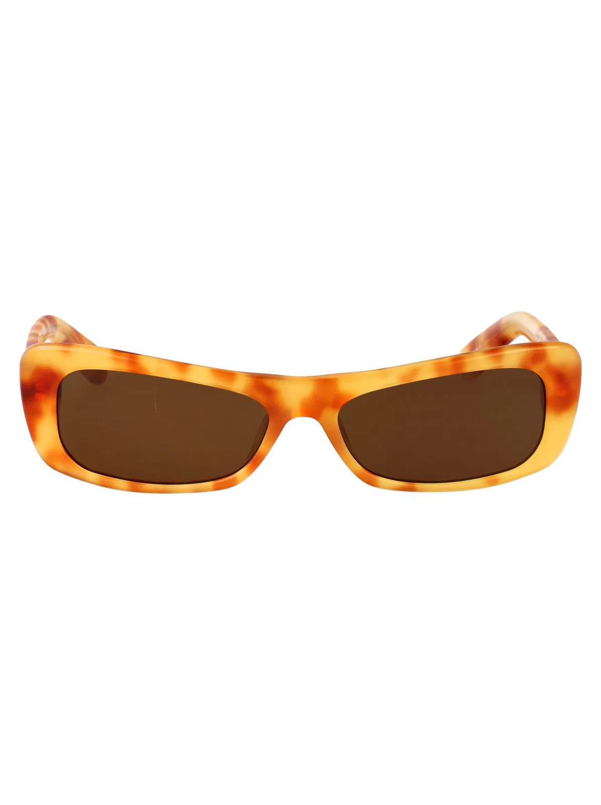 Beige T-Shell/ Gold/ Brown Acetate Sunglasses