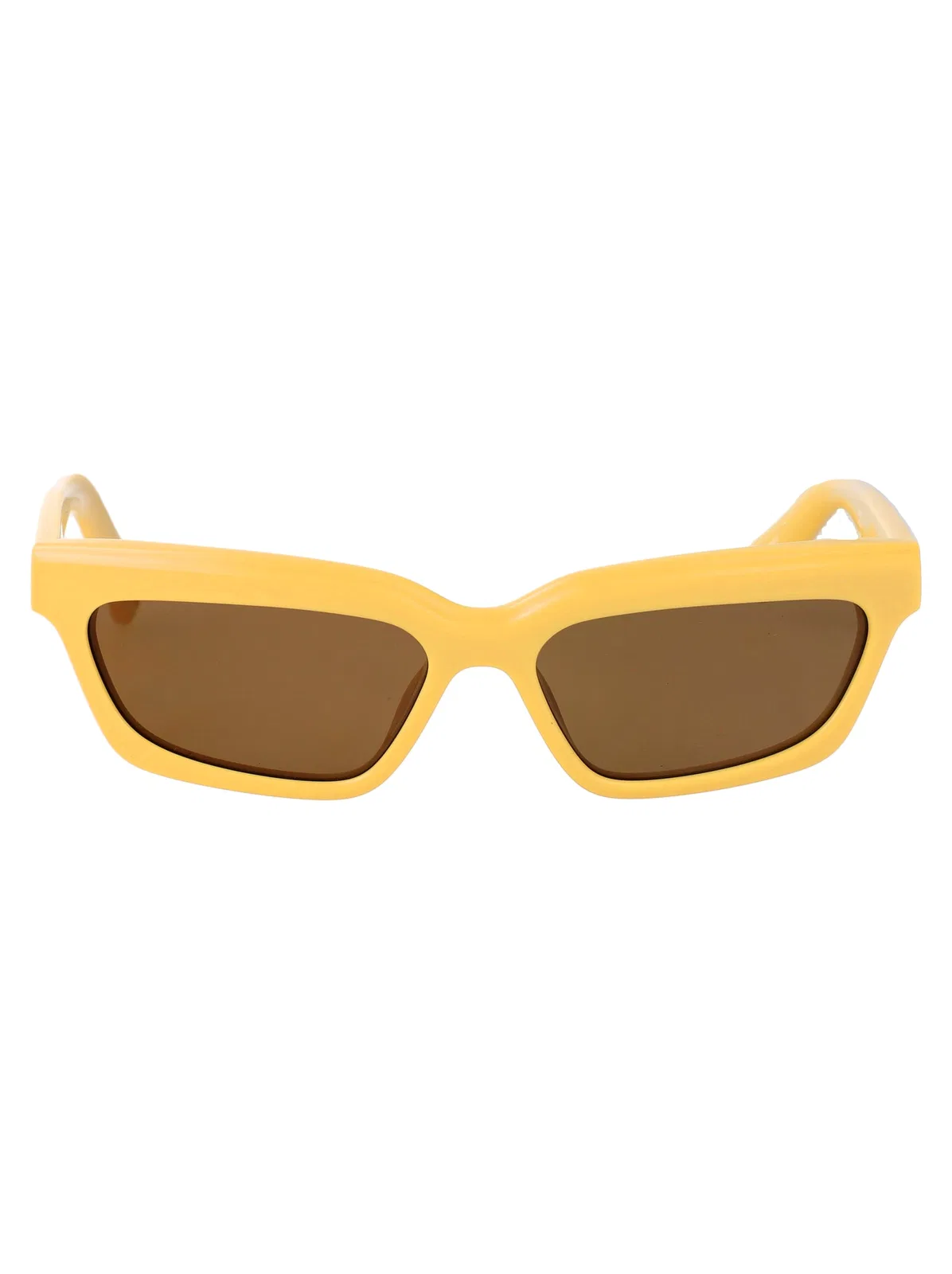 Banana/ Gold/ Brown Acetate Sunglasses