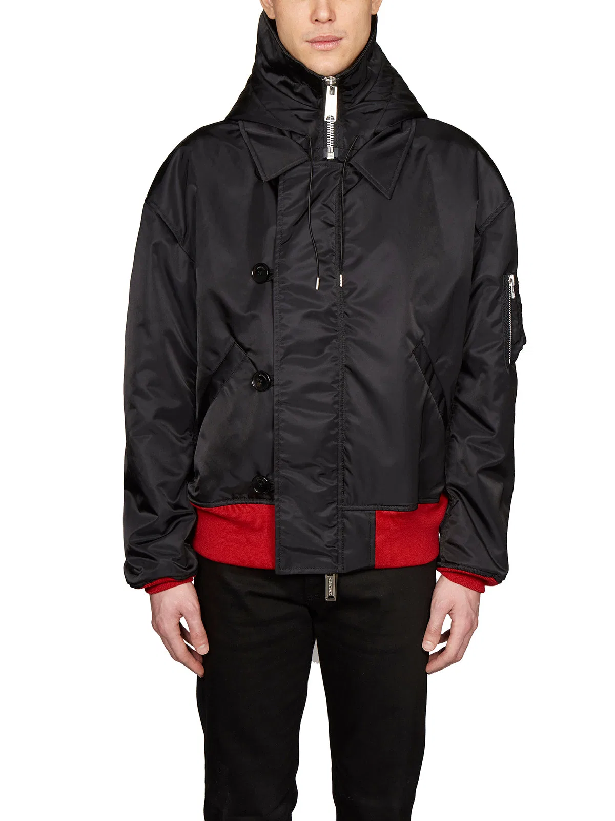 Nylon Doubleface Sporty Jacket