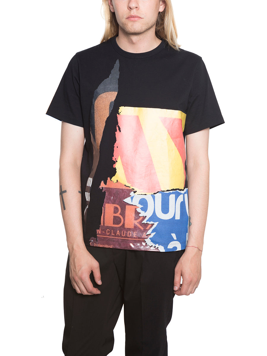 Printed T-Shirt With Embroidery