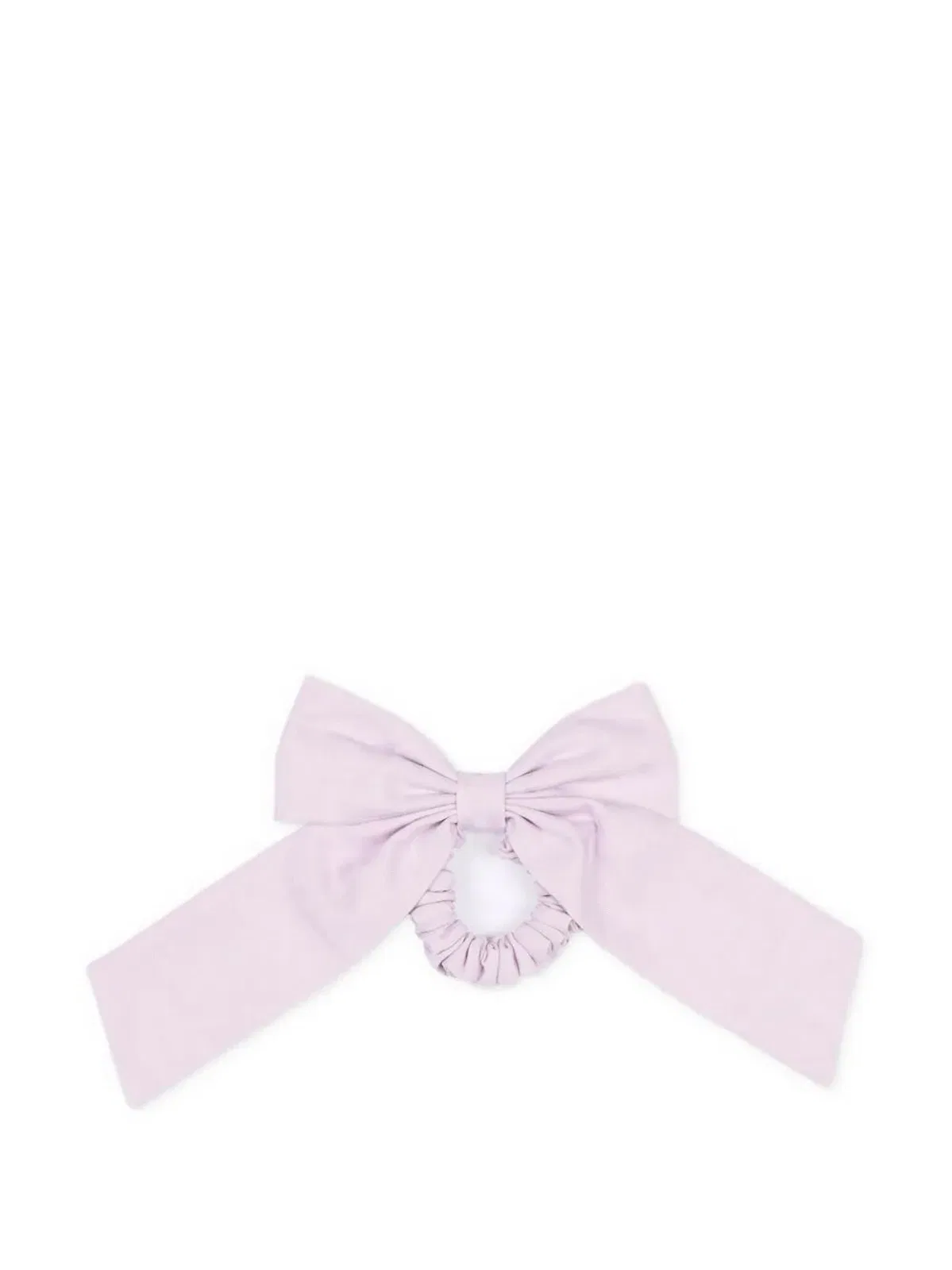Kids "Ff" Tonal Bow Scrunchie