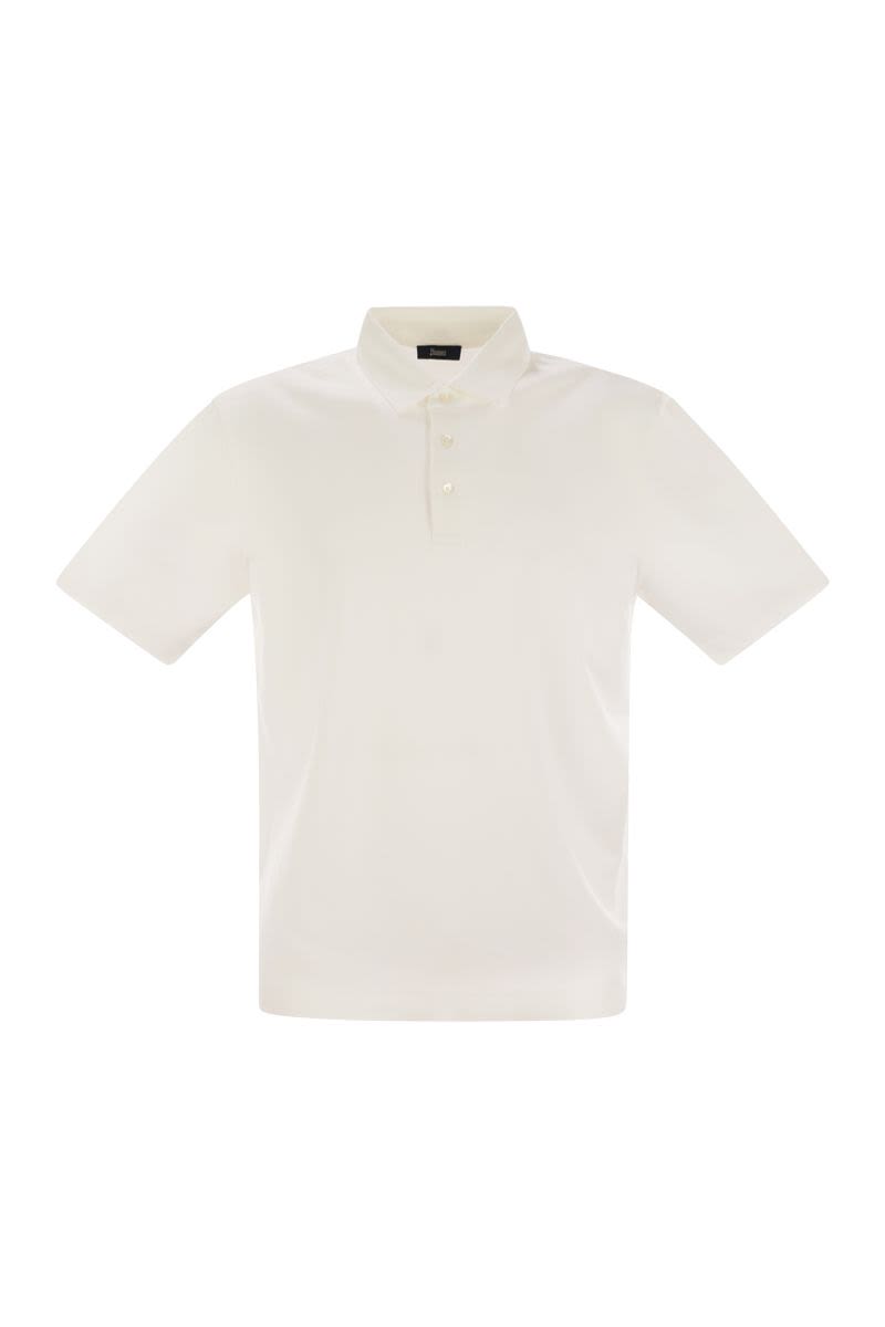 Cotton Jersey Polo Shirt