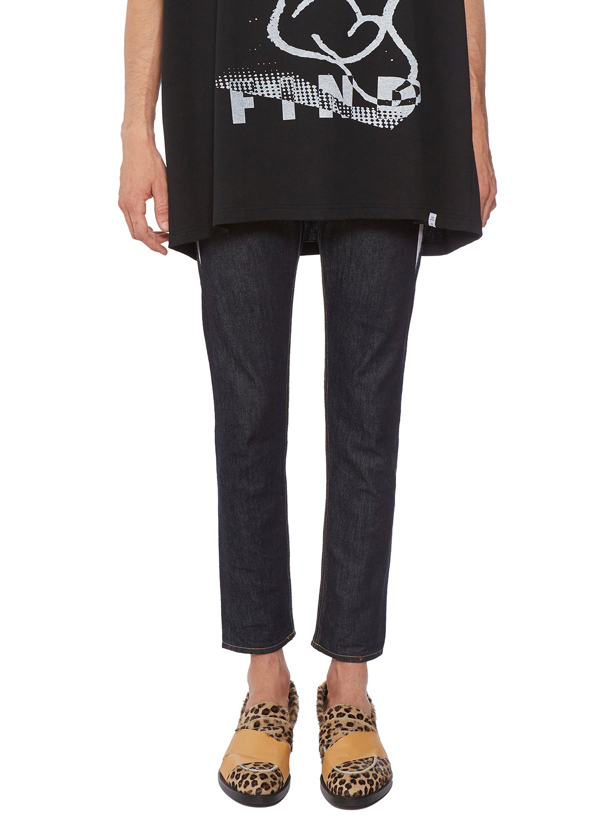 Jeans With Coloured Sideband