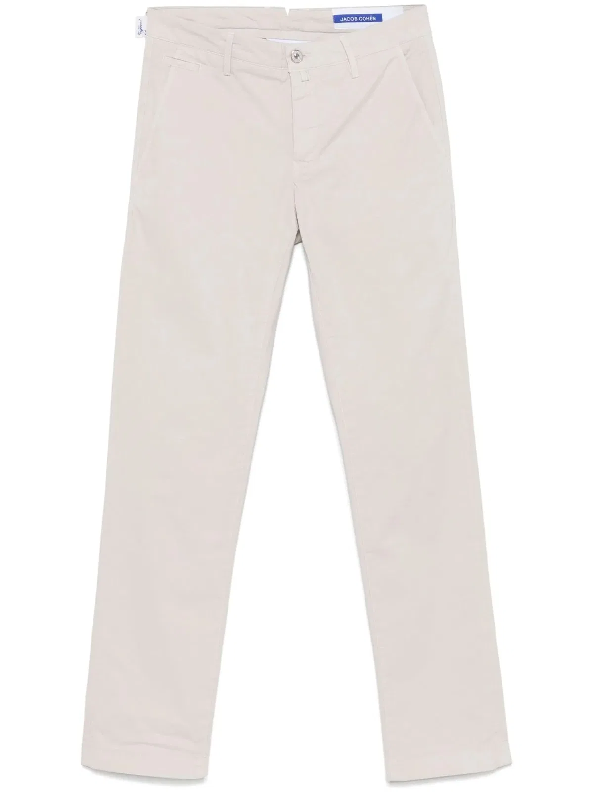 Pearl Grey Cotton Pants