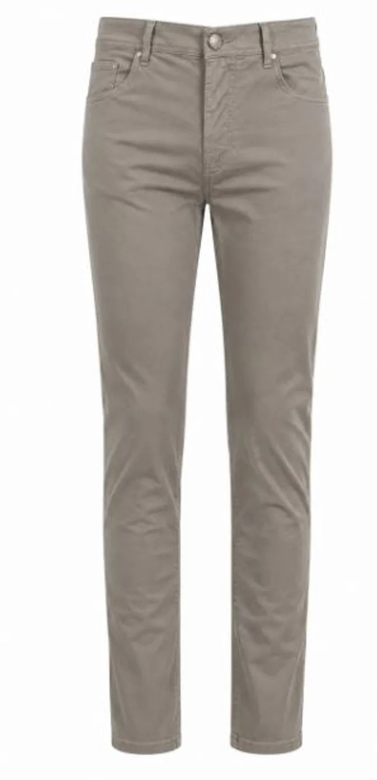 Elephant Grey Cotton Jeans