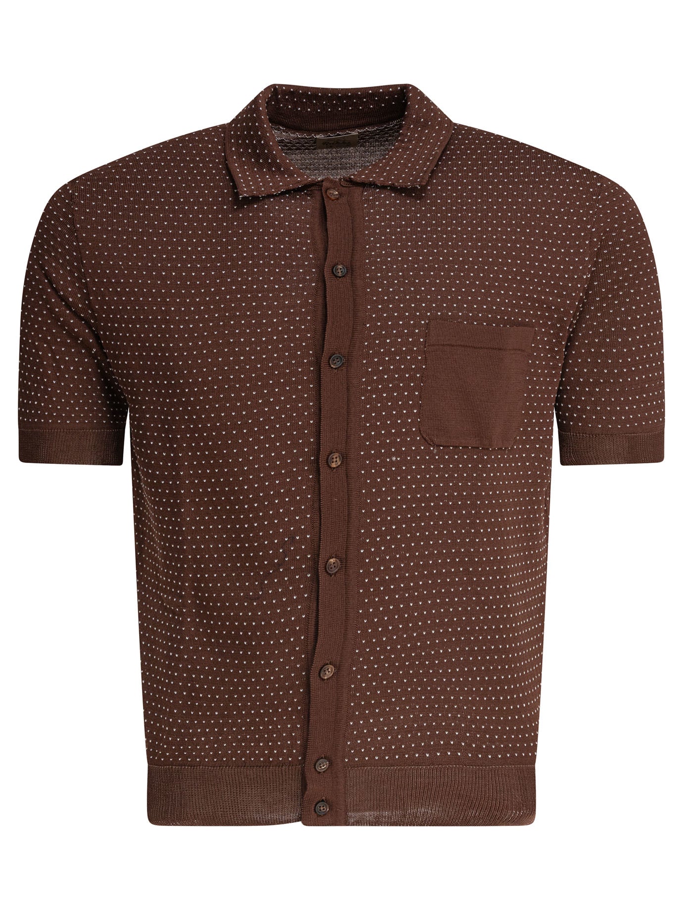 Rakki Cotton Brown Shirt