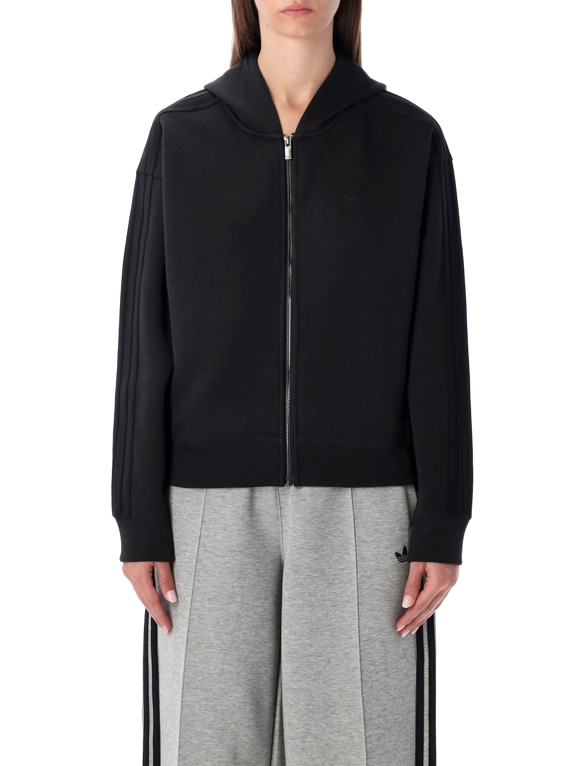 Black Zip Hoodie