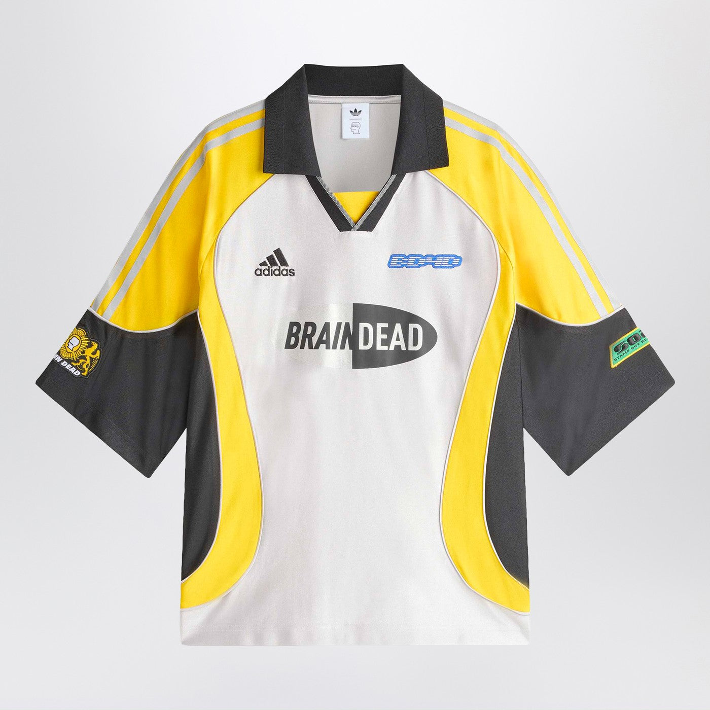 Football T-Shirt Silver Metallic
