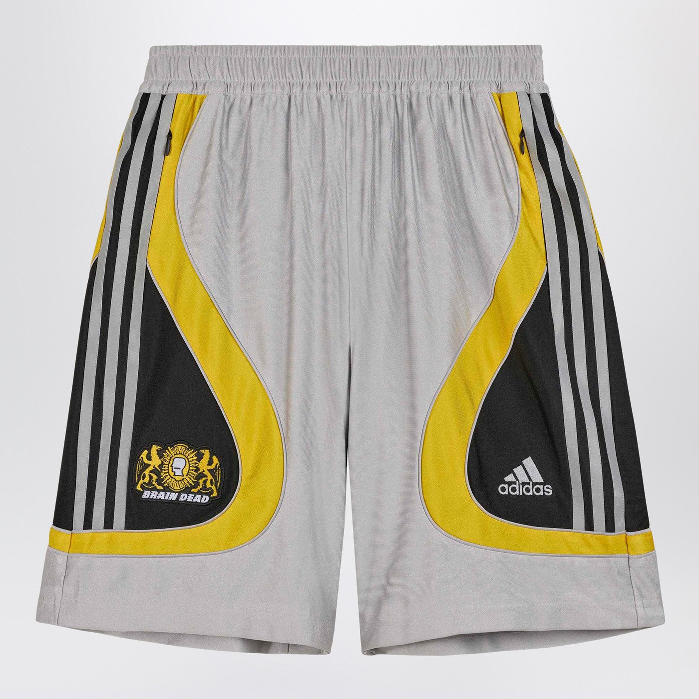 Shorts Silver Metallic