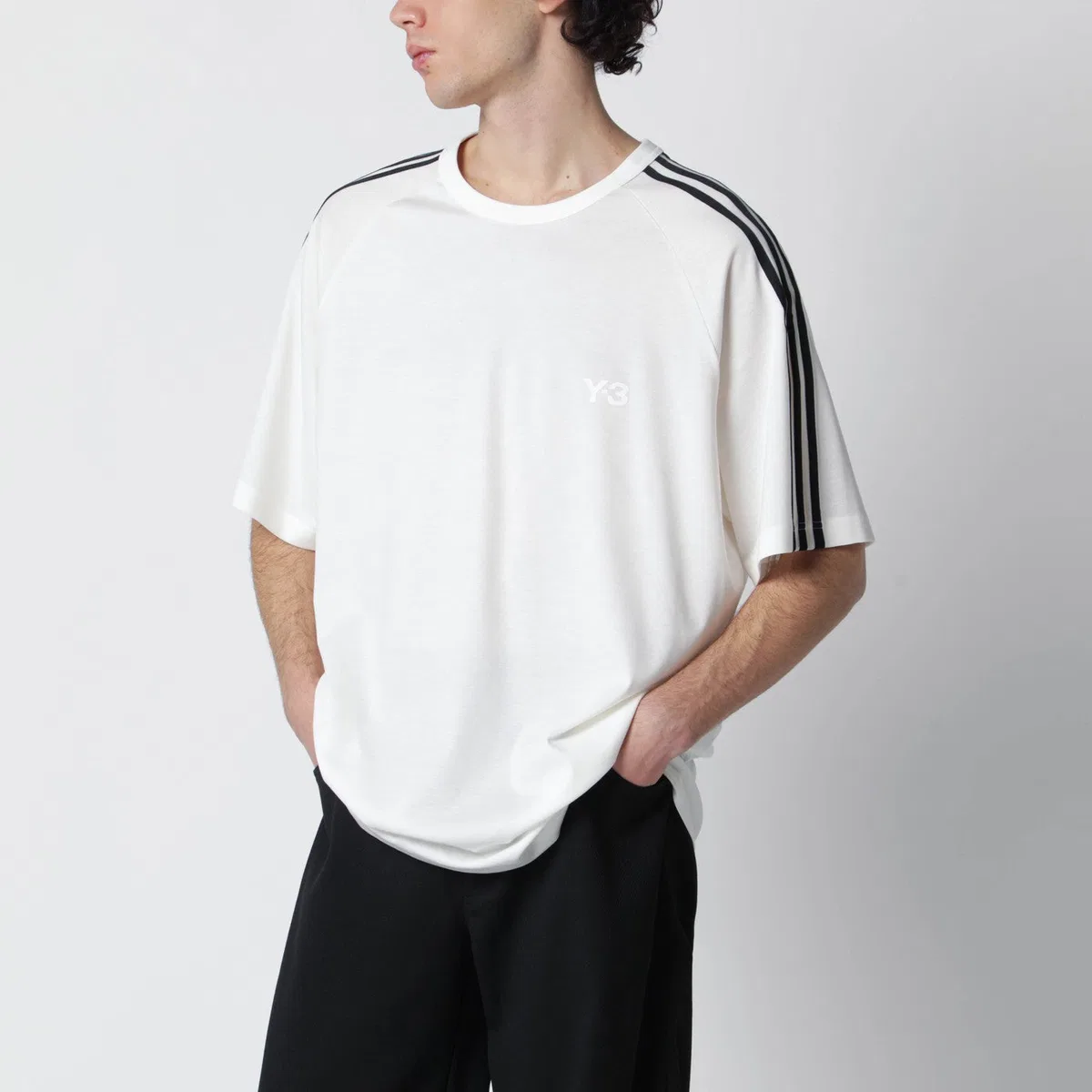 Oversized Core White T-Shirt With Logo