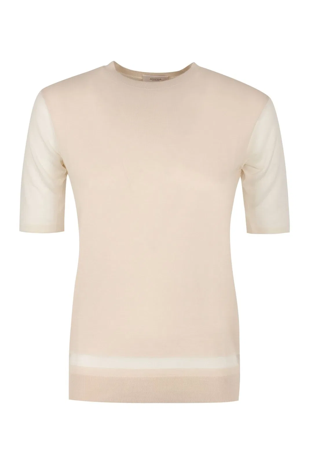 Knitted Wool-Blend Top