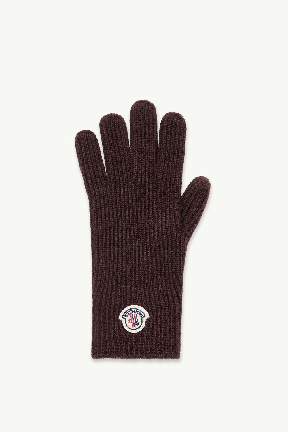 Wool Logo Patch Gloves
