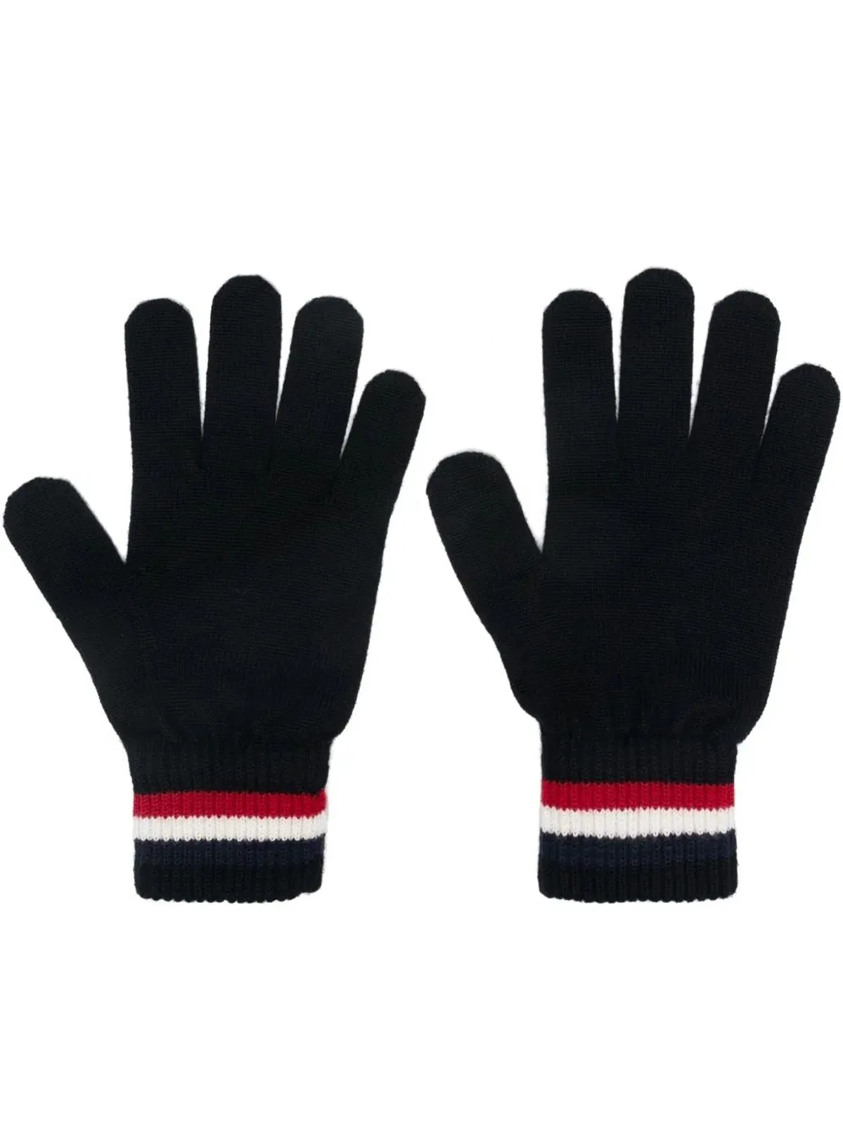 Tricolored Wool Gloves