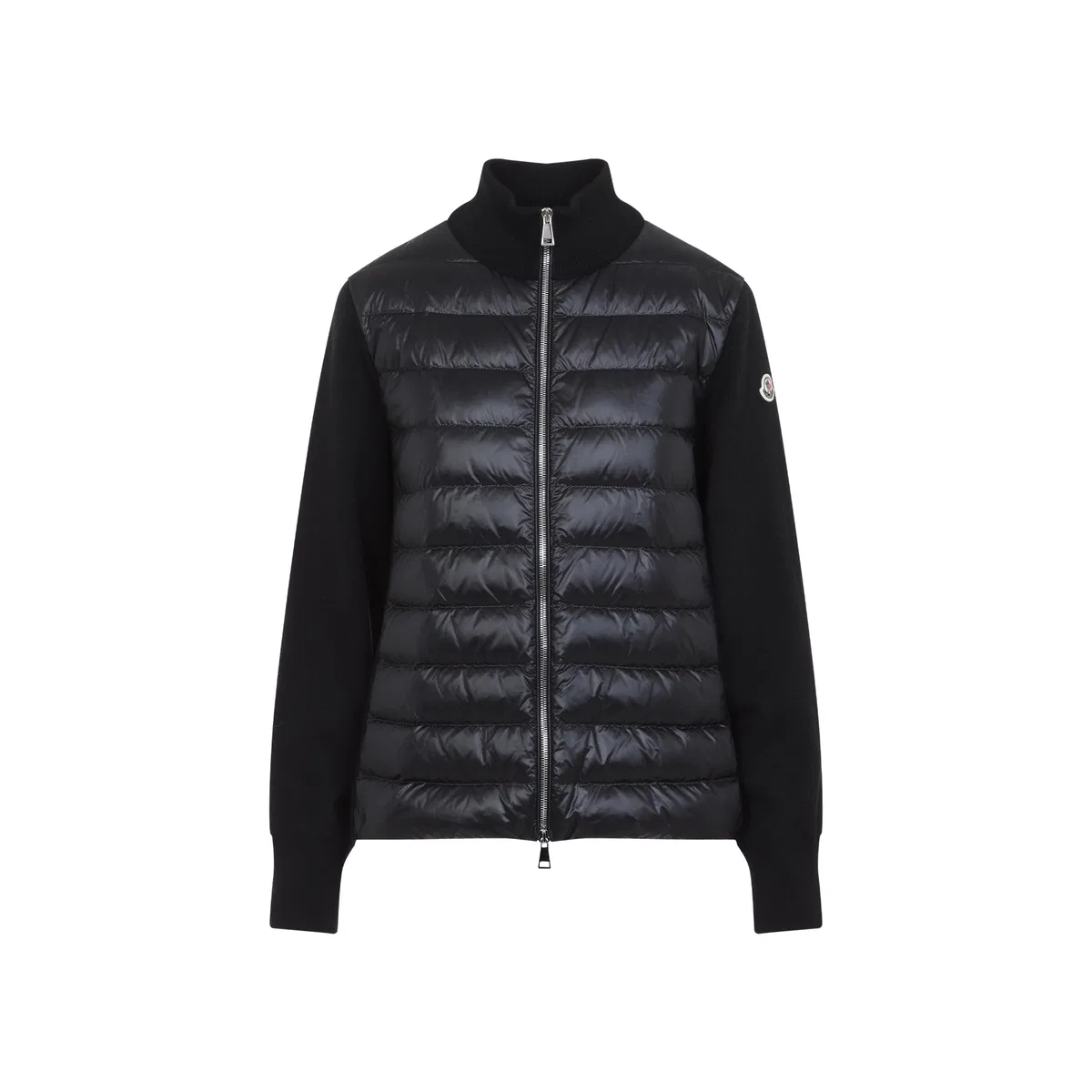 Puffer Jacket With Panels