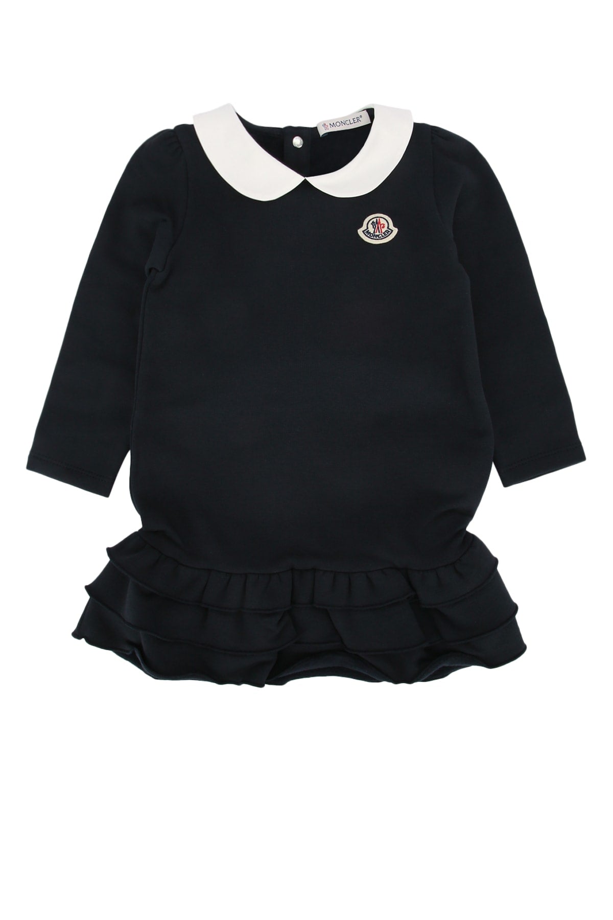 Kids Moncler Piqué Cotton Dress