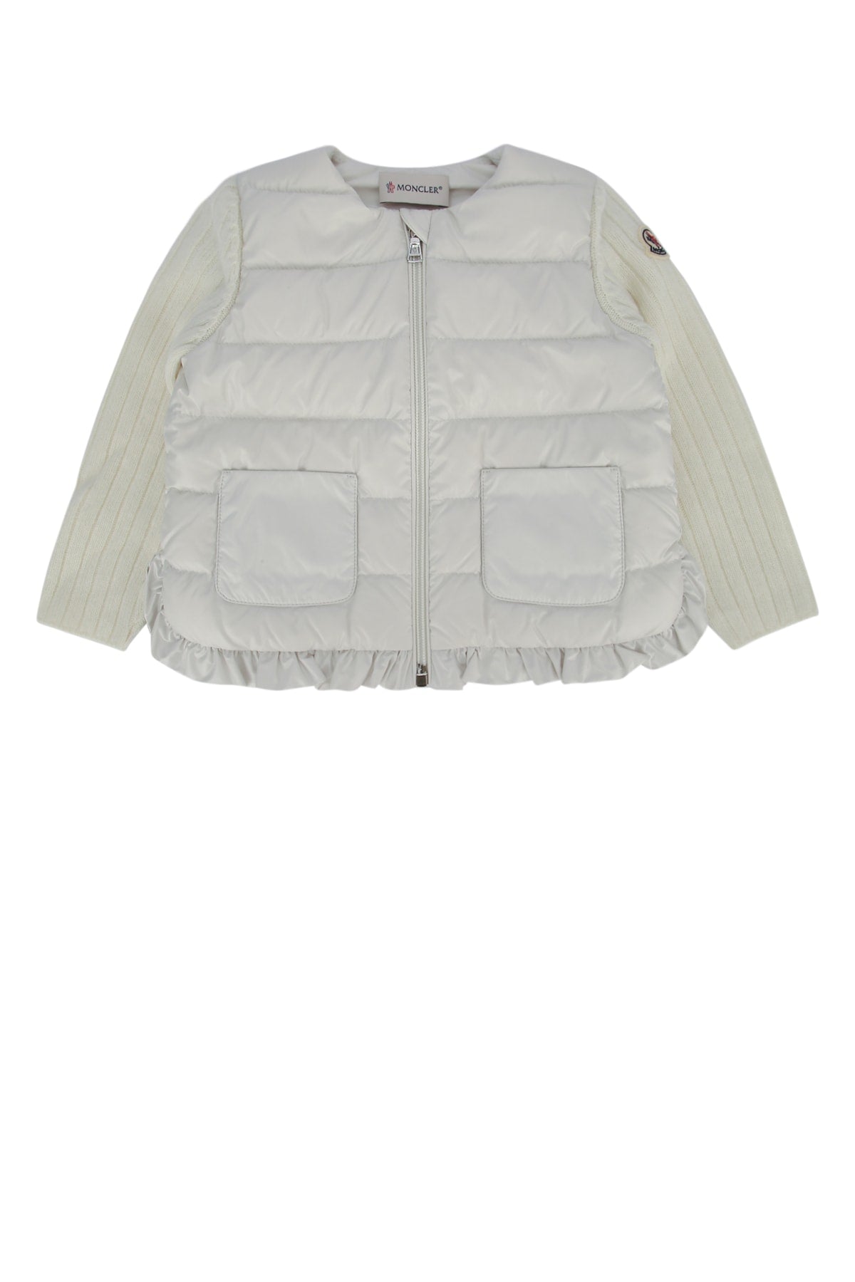 Kids Down Vest With Logo.