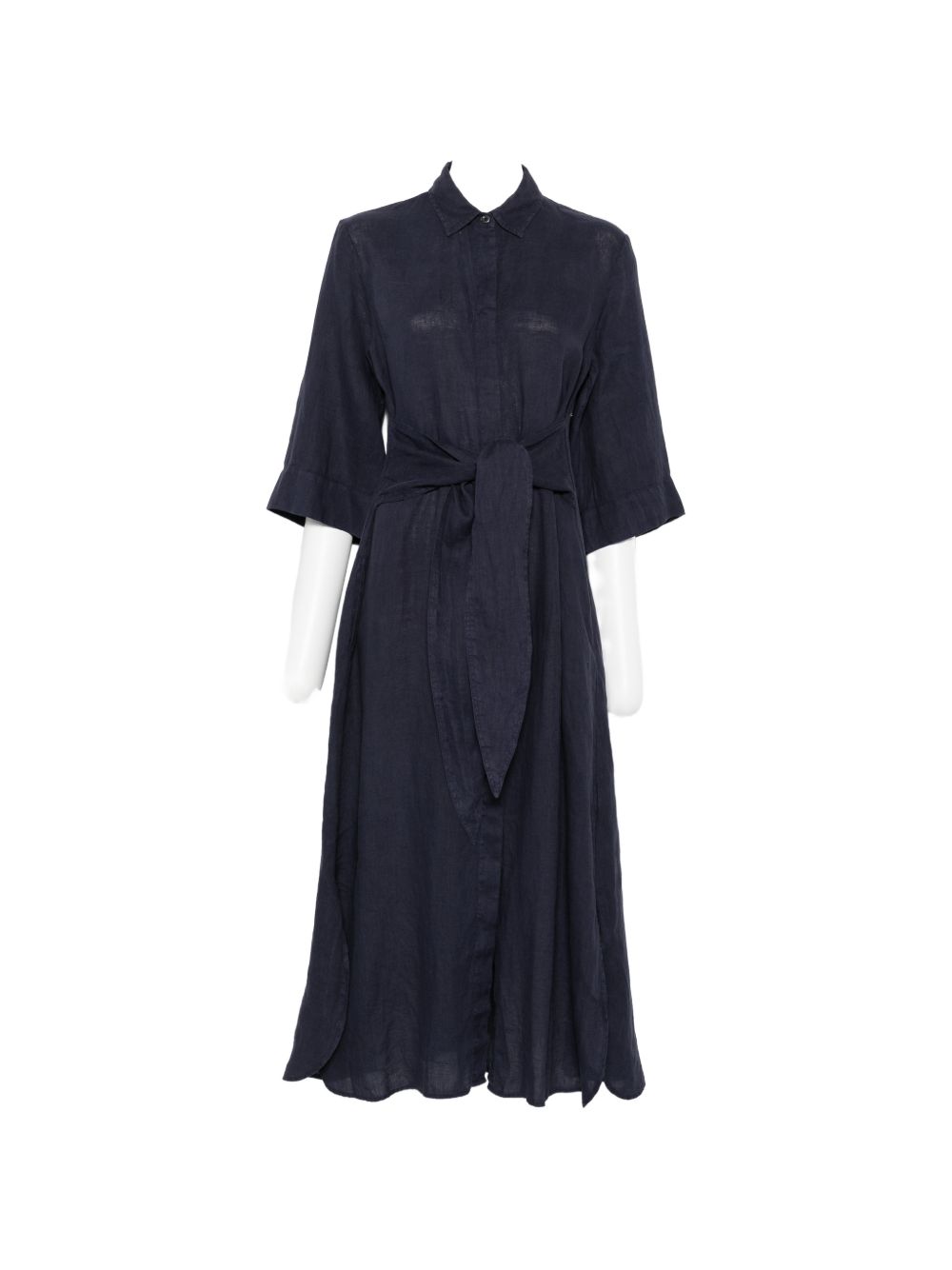 Linen Chemisier Dress