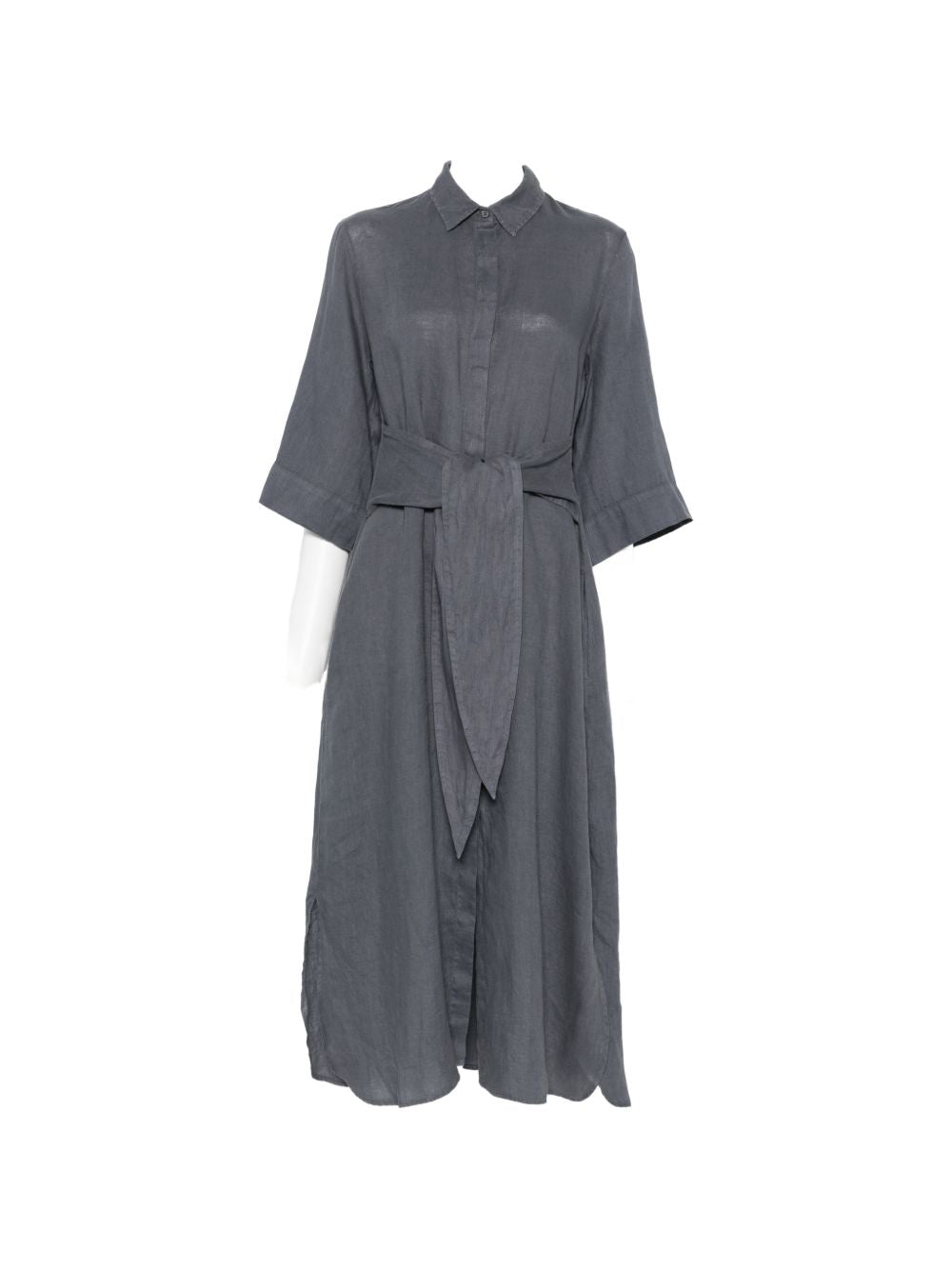 Linen Chemisier Dress