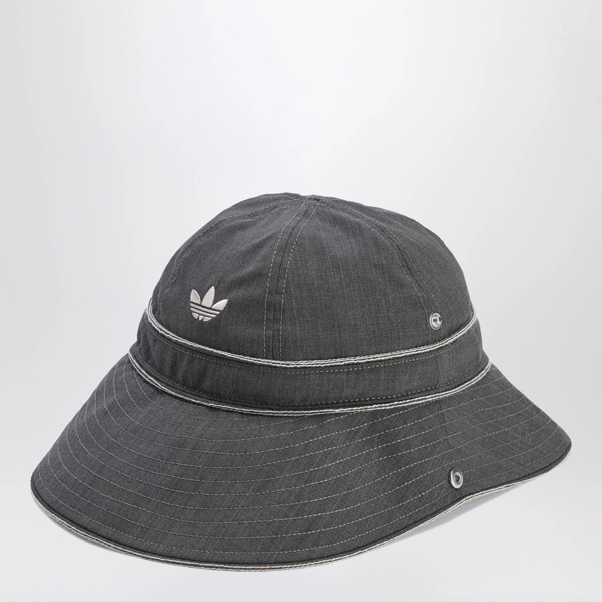 Grey Woolblend Bucket Hat