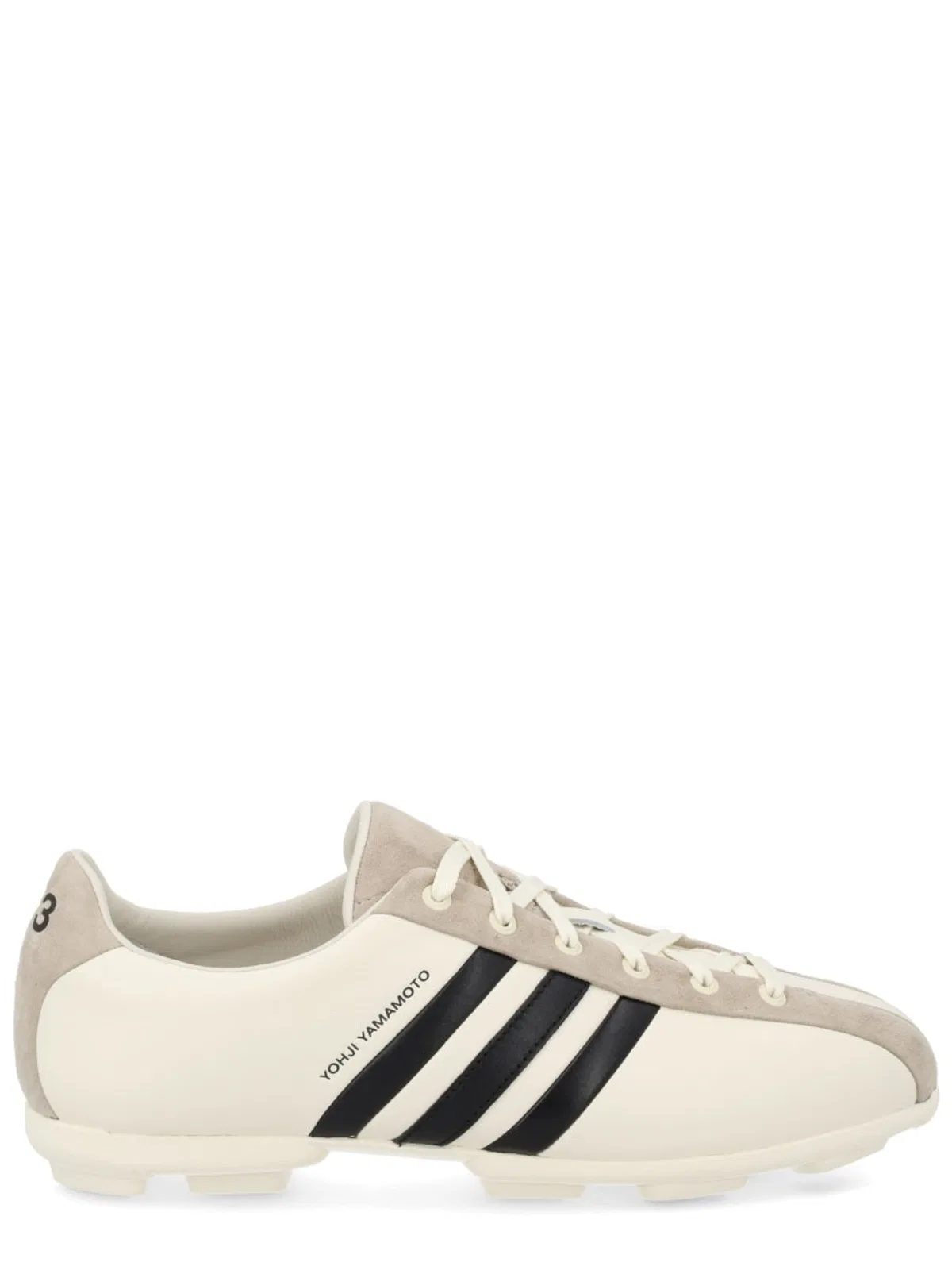 Y-3 White Leather Sneaker