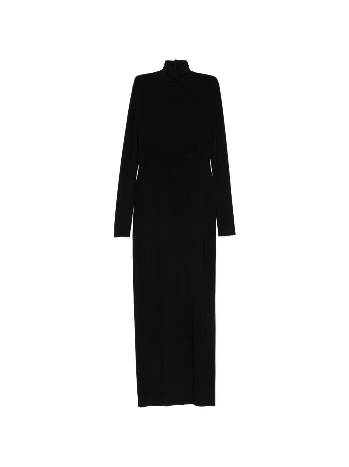 Turtle-Neck Long Dress