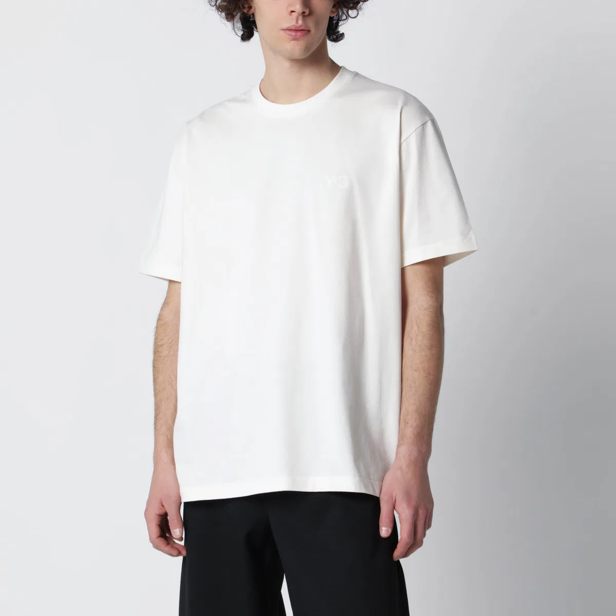 Chalk White T-Shirt With Logo