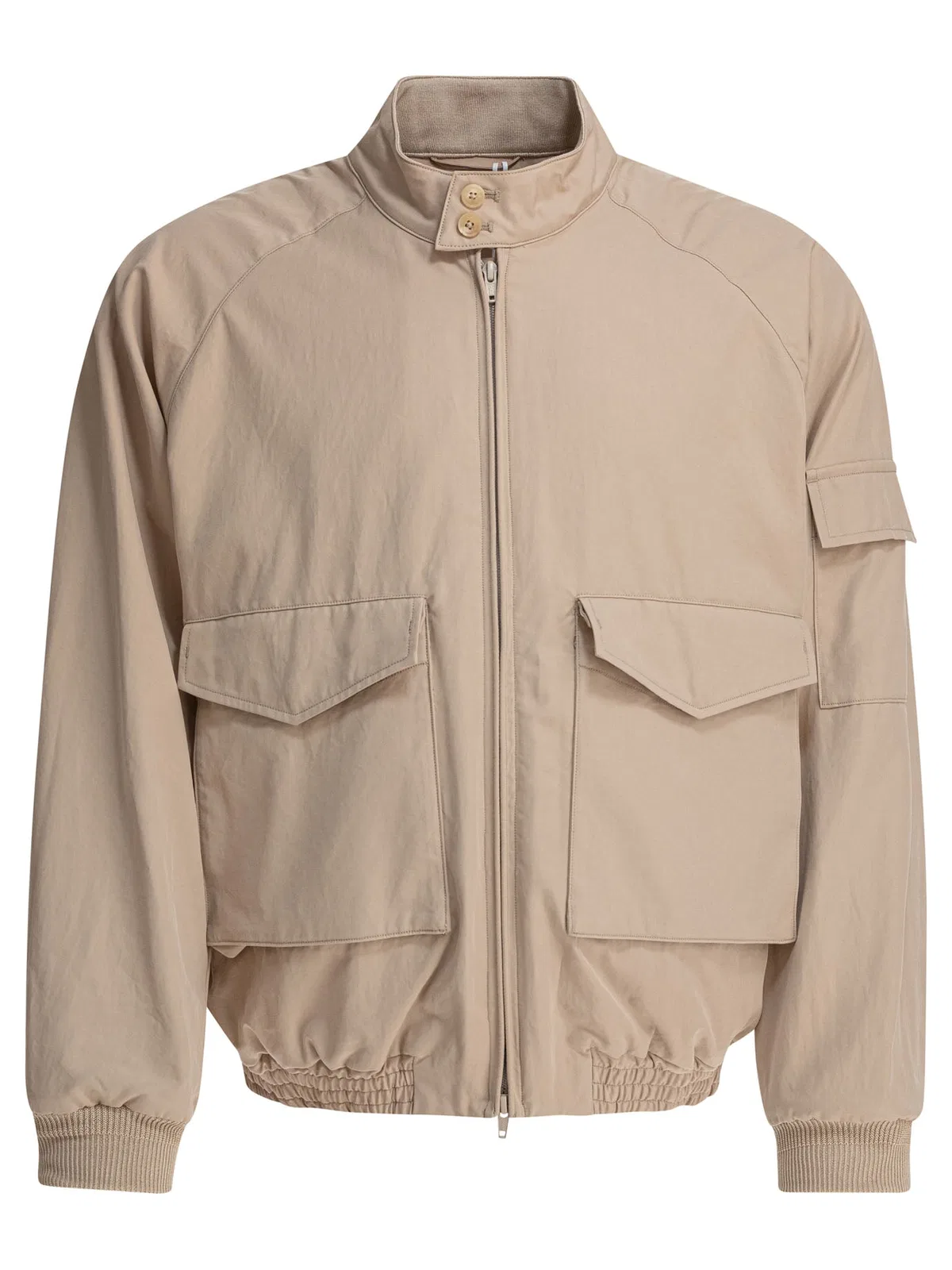 Beige Cotton Jacket