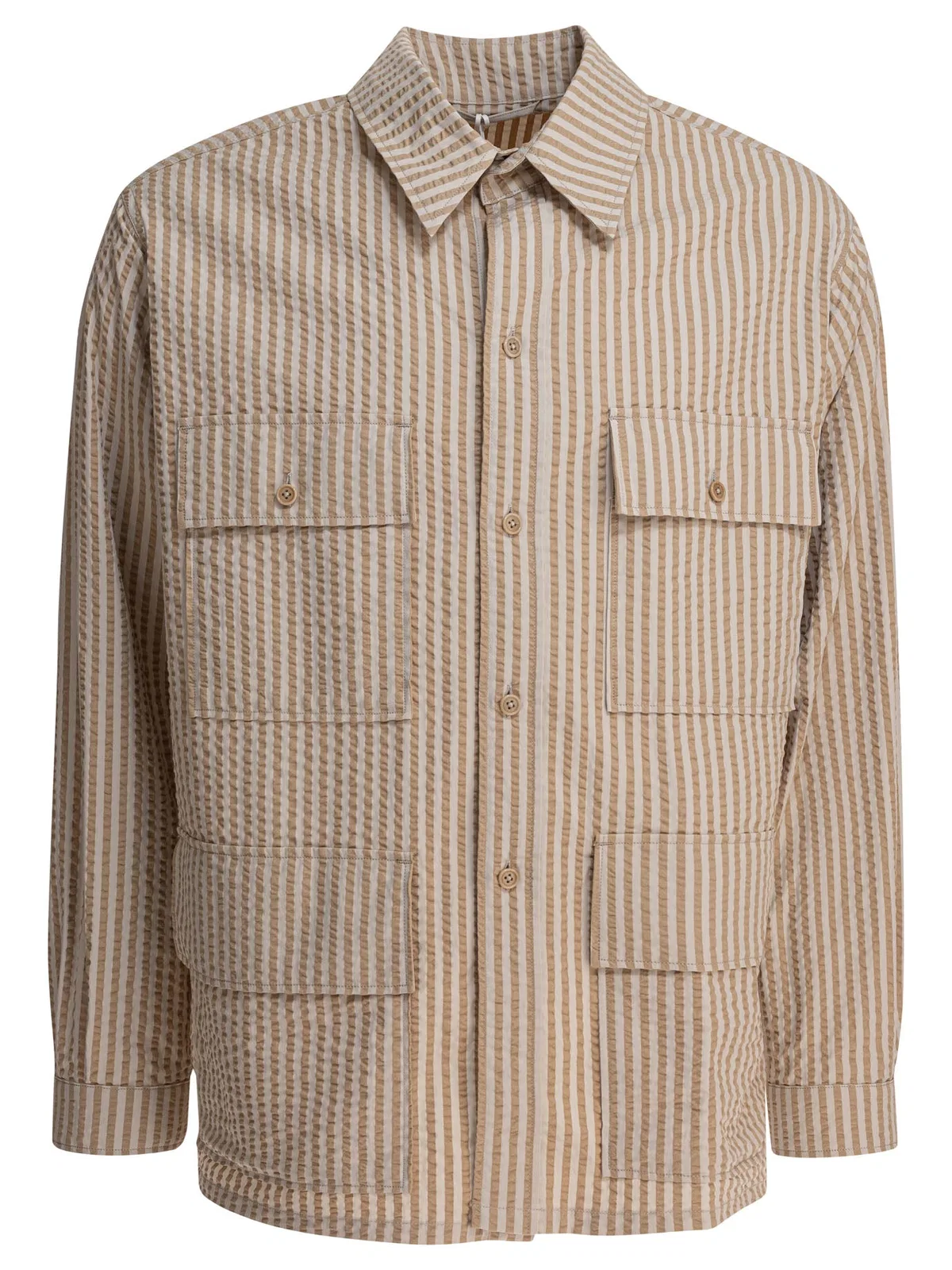 Beige Silk Jacket