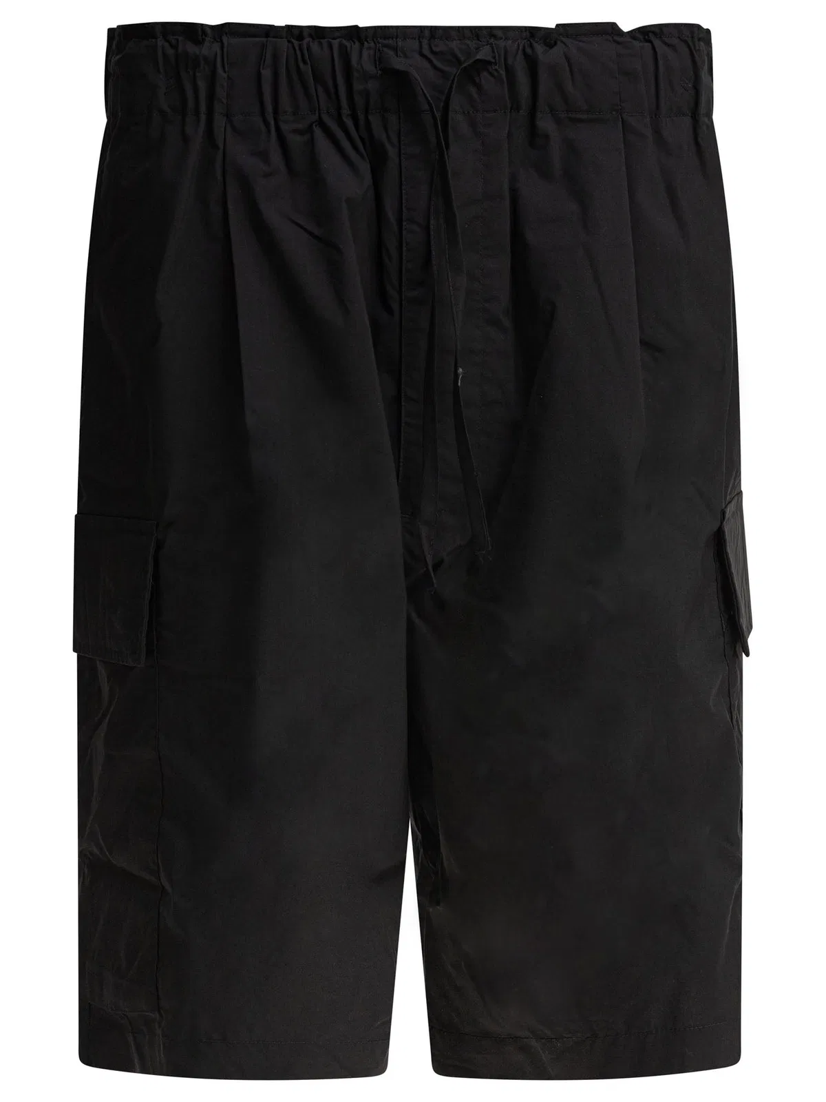 Black Polyester Shorts