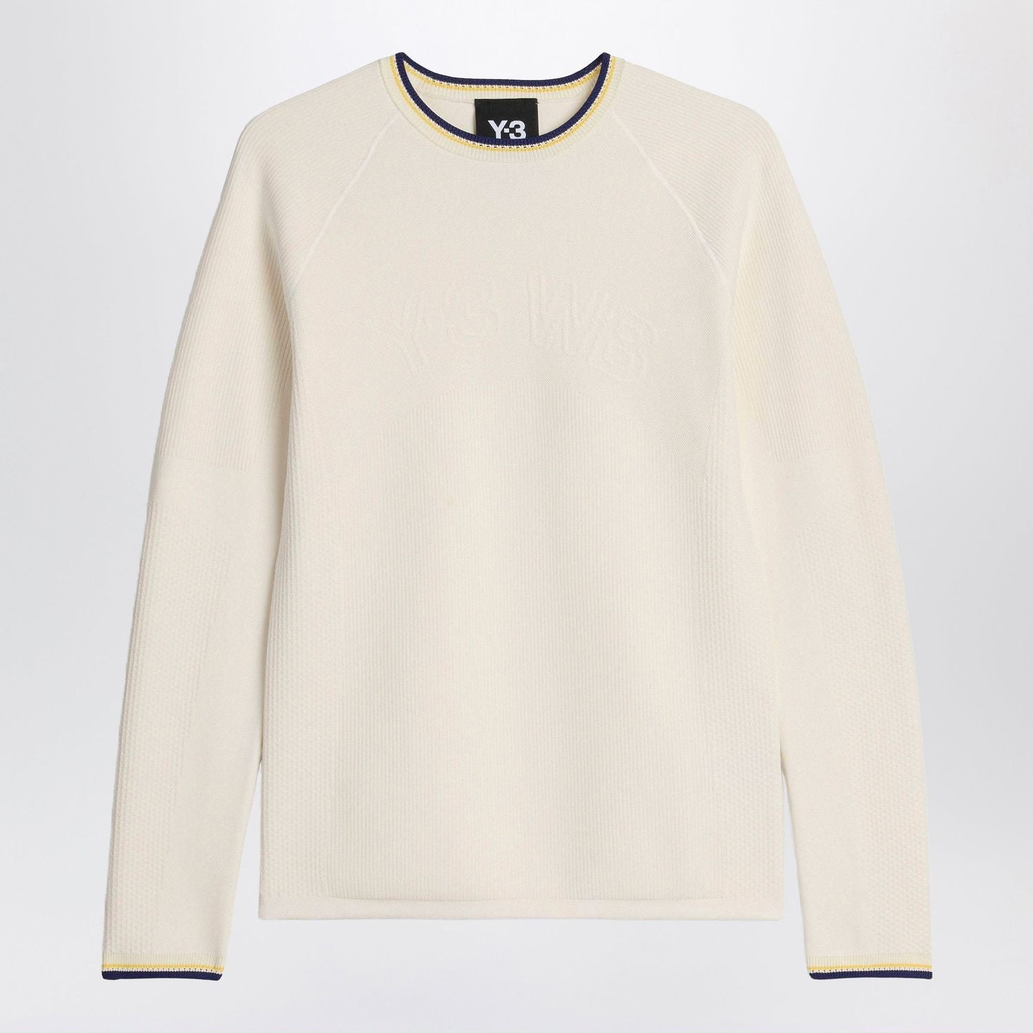 Cream Nylonblend Sweater