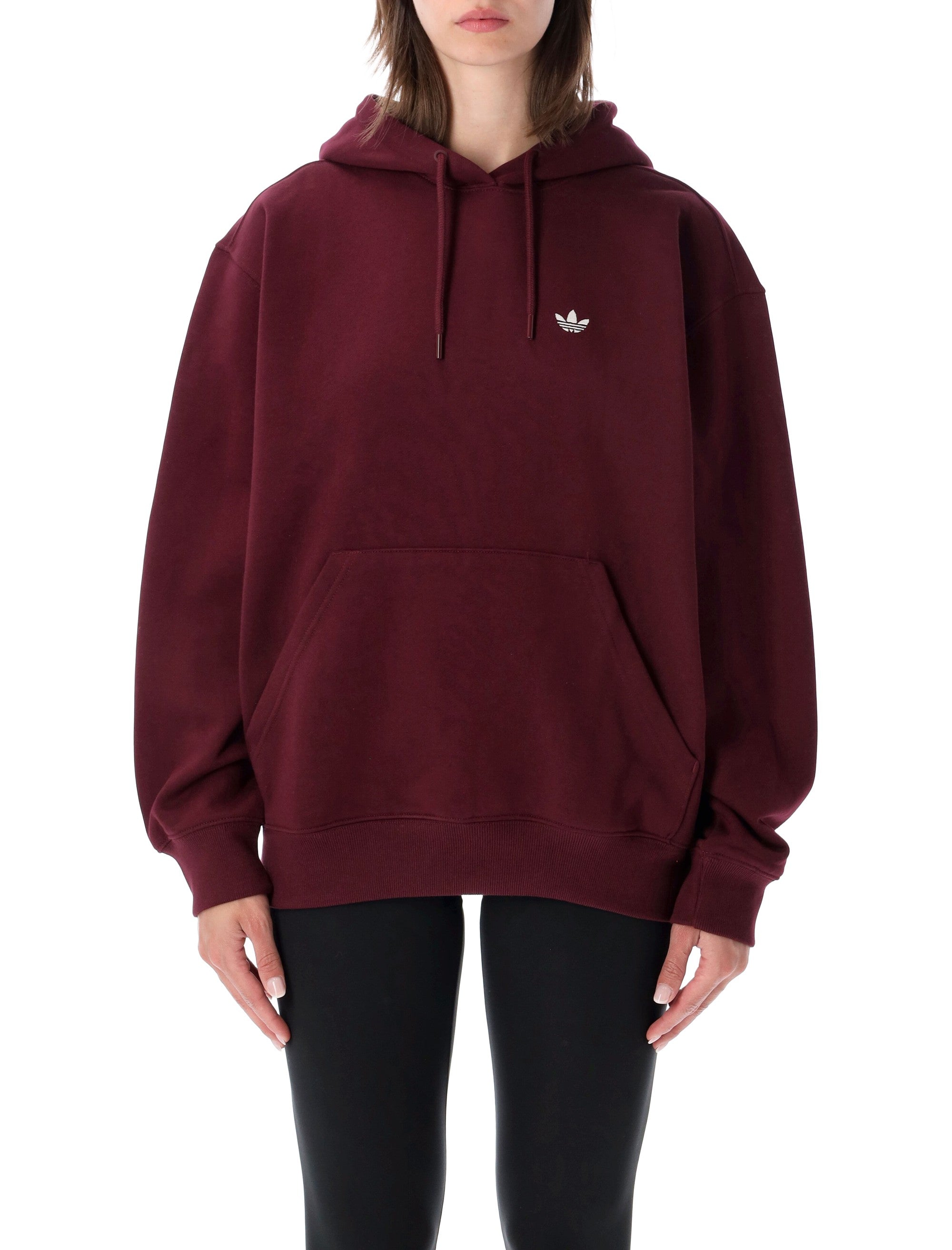 Essentials Maroon Oversized Hoodie