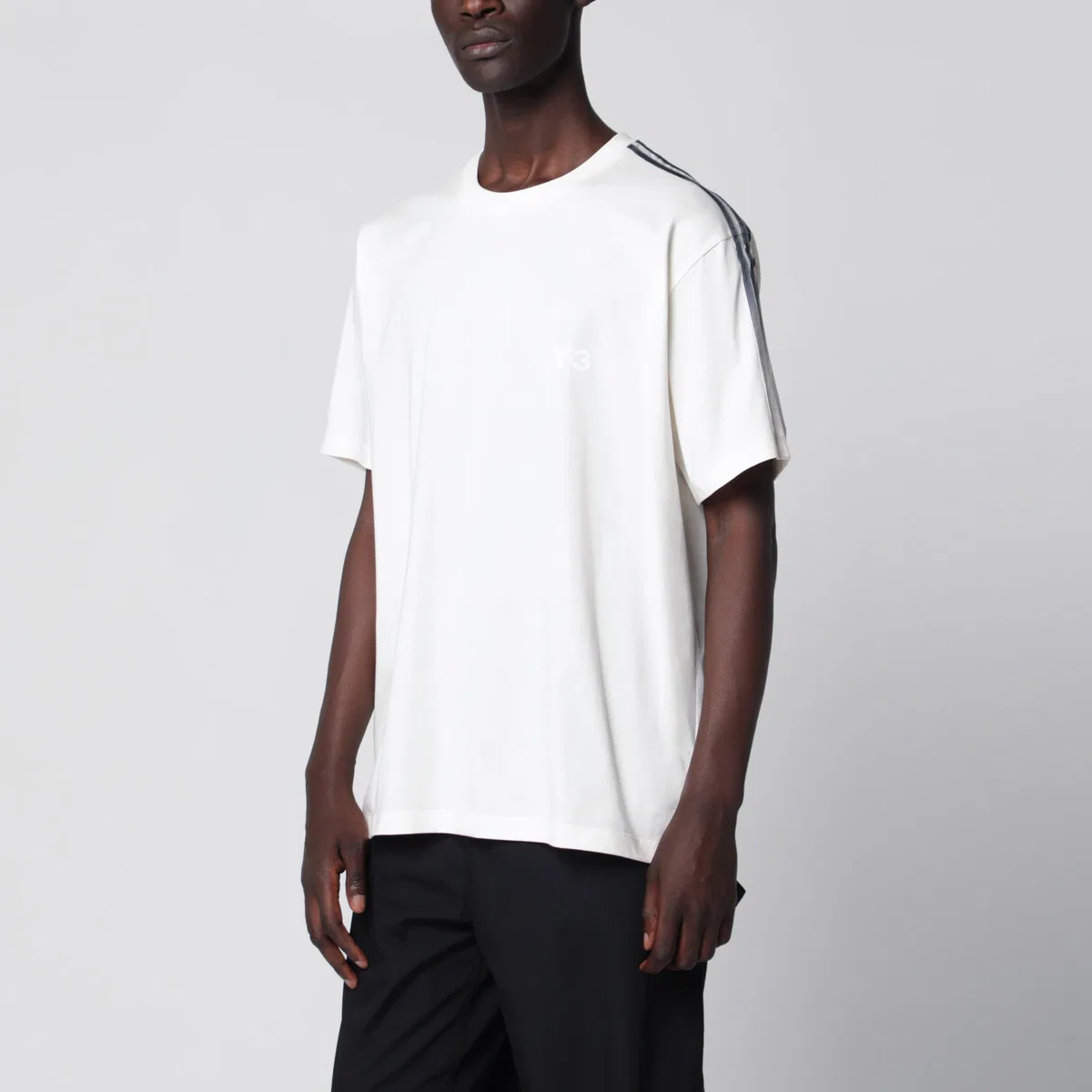Y-3 Gradient Stripes Short-Sleeved T-Shirt