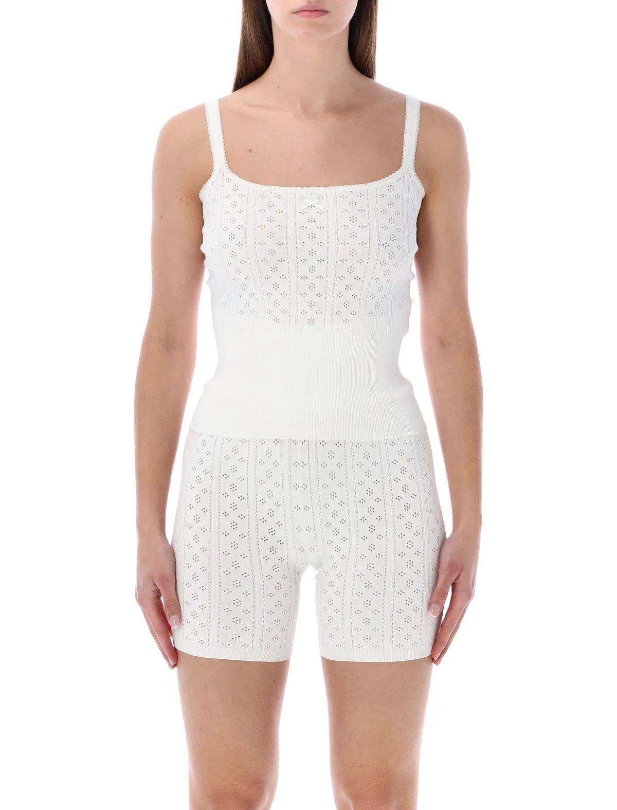 Pointelle Knit Cami
