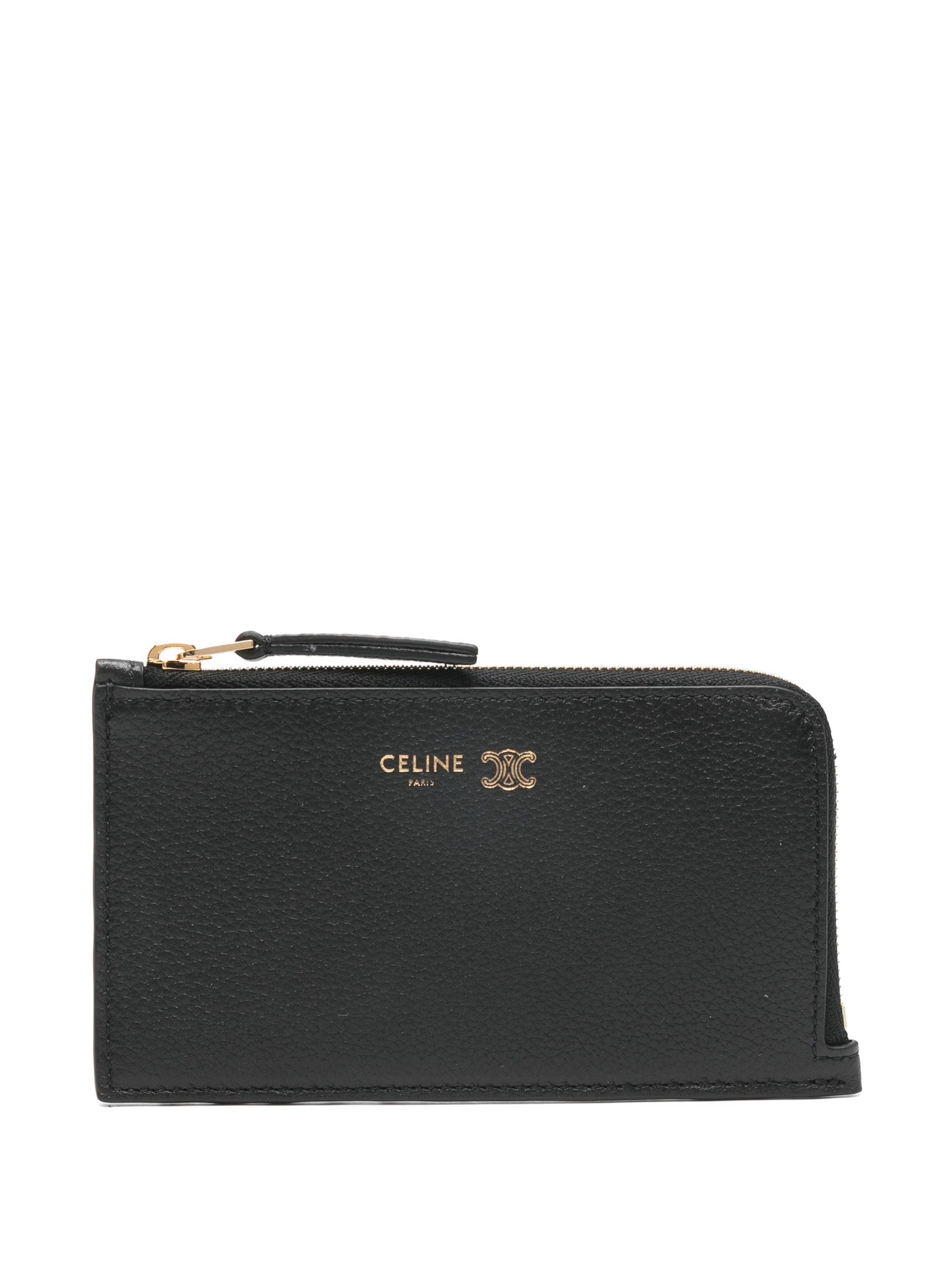Logo Zipped Card Holder