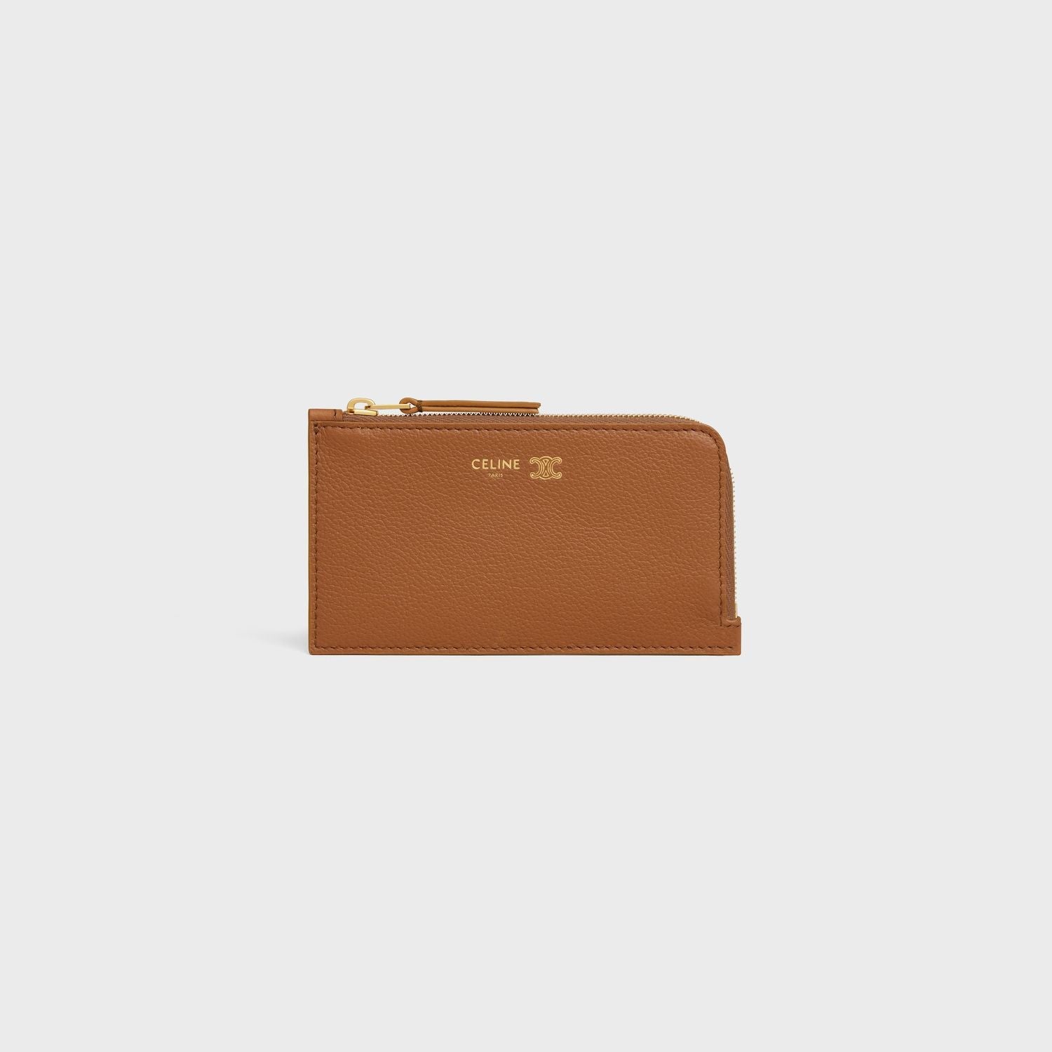 Logo Zipped Card Holder