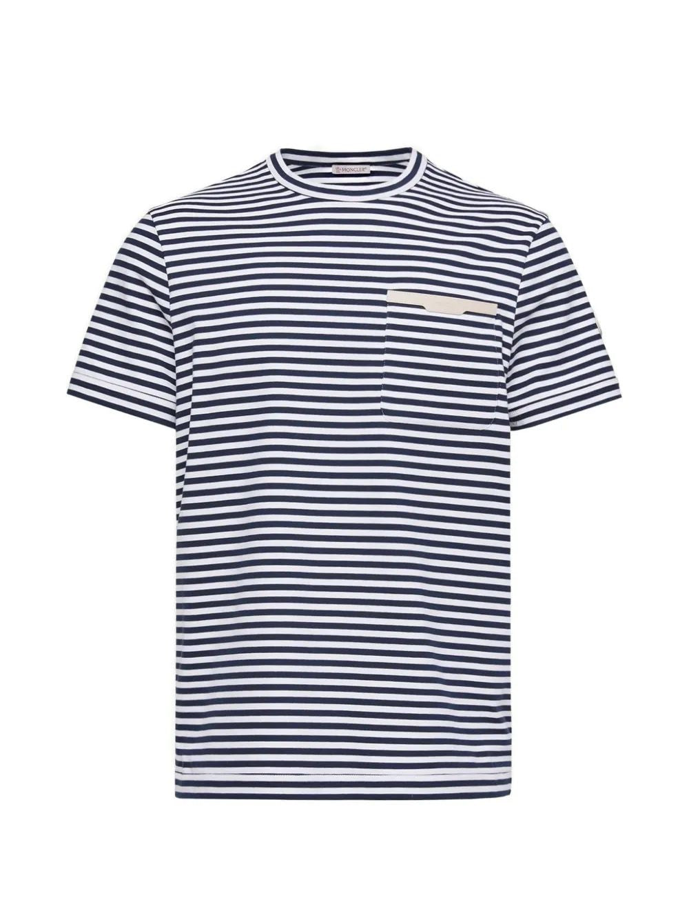 Dark Blue Cotton Ss T-Shirt