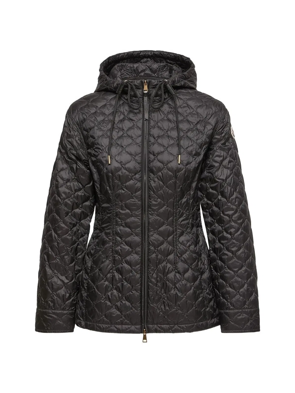 Arum Hooded Mid-Length Down Jacket
