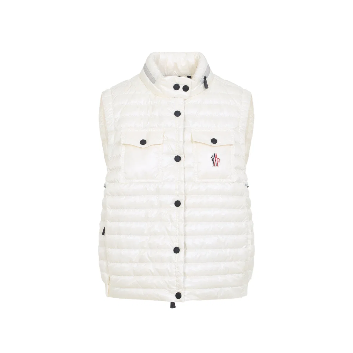 White Gumiane Polyamide Gilet
