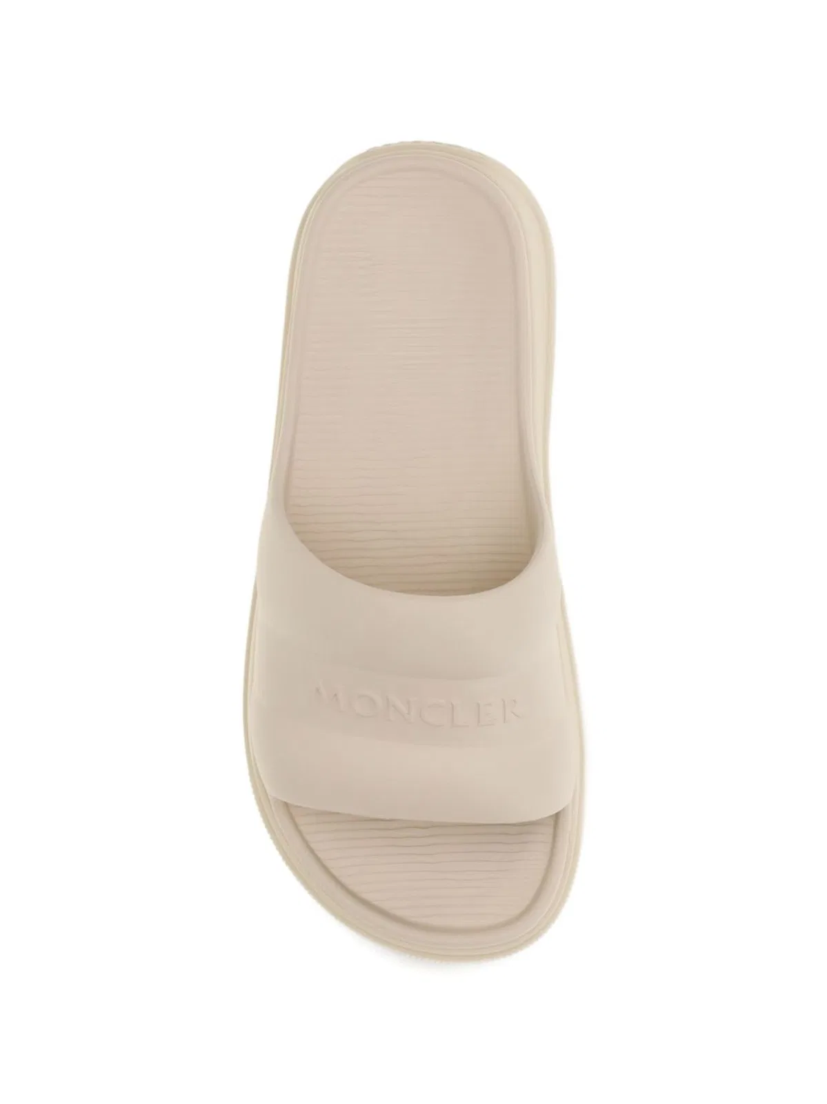 Moncler Altive Pool Slides In Neutral