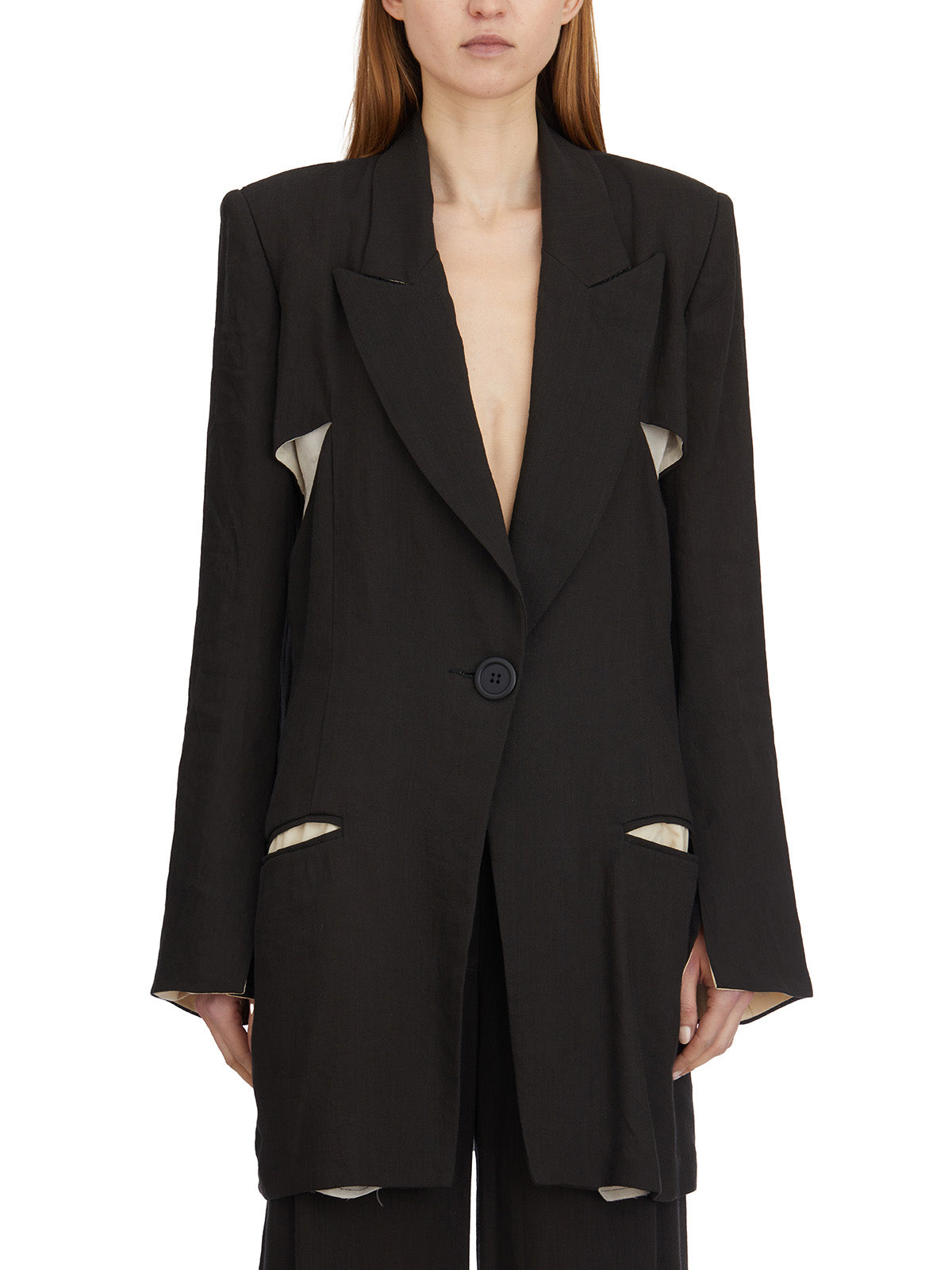 Multilayered Ramie Jacket