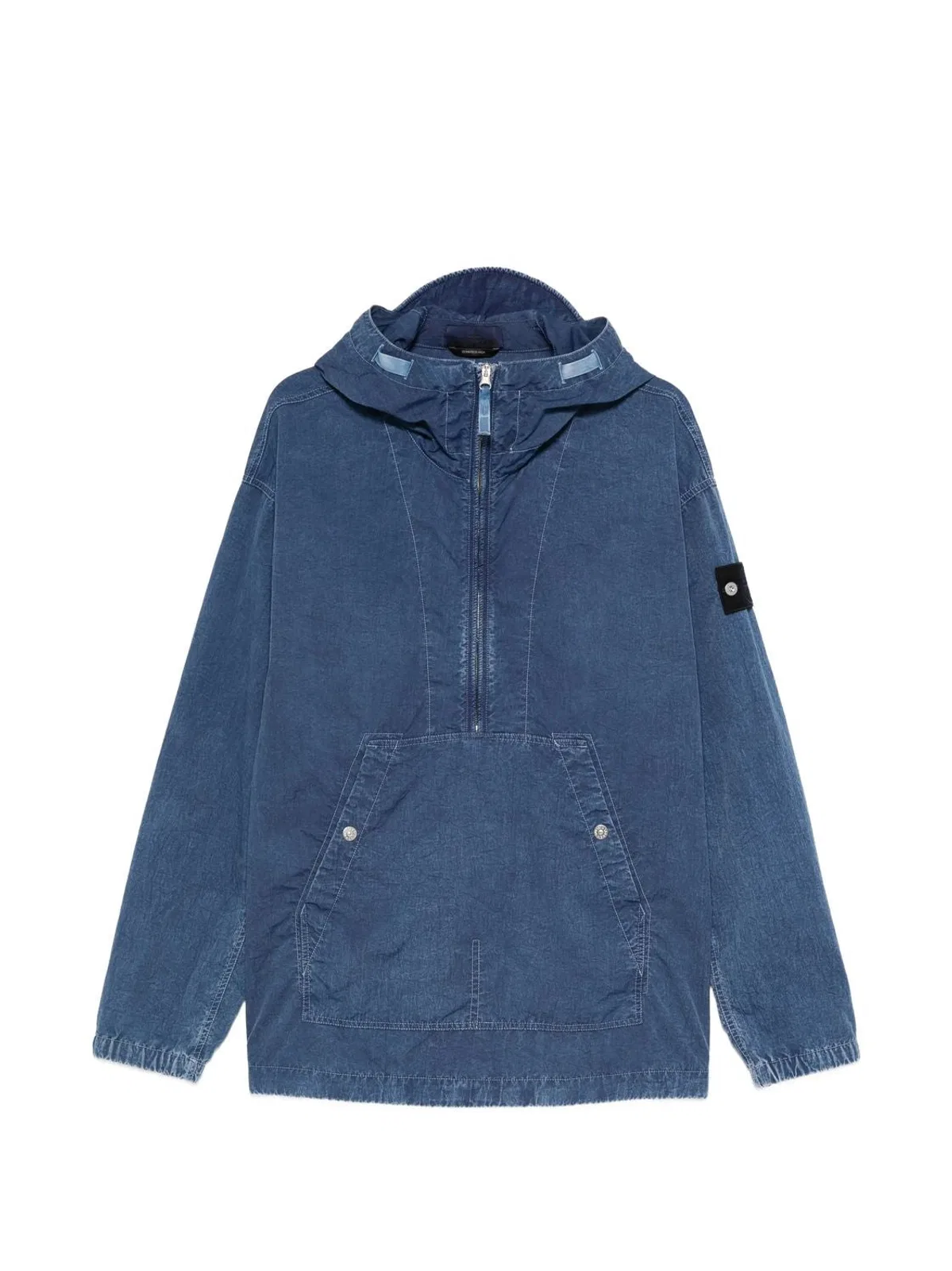 Indigo Polyamide Outerwear