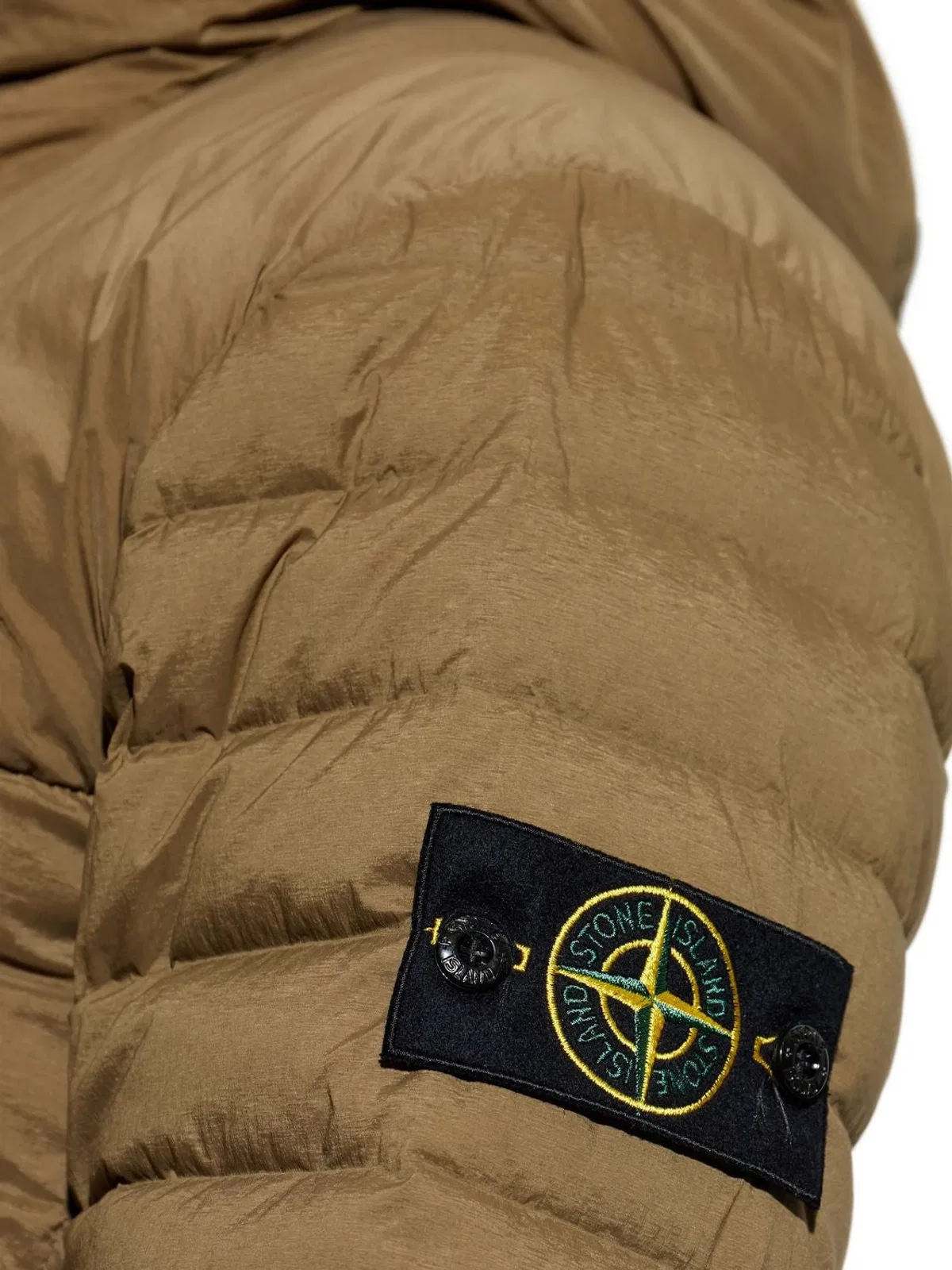 Stone Island Jacket In Brown