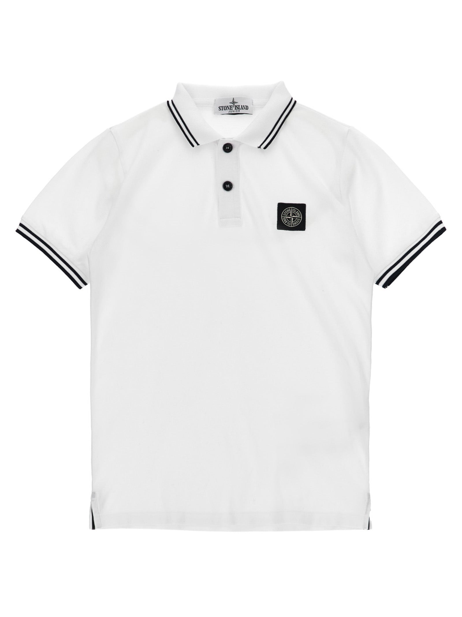 Junior 'Compass' Logo Polo Shirt
