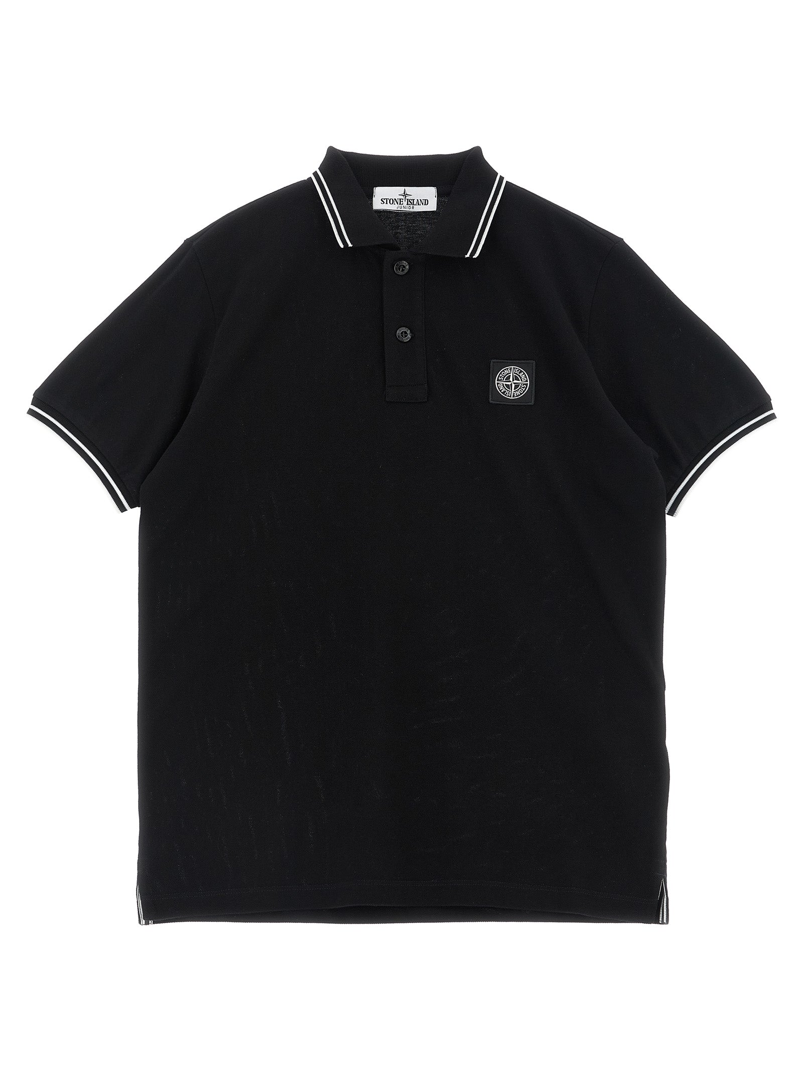Junior 'Compass' Logo Polo Shirt
