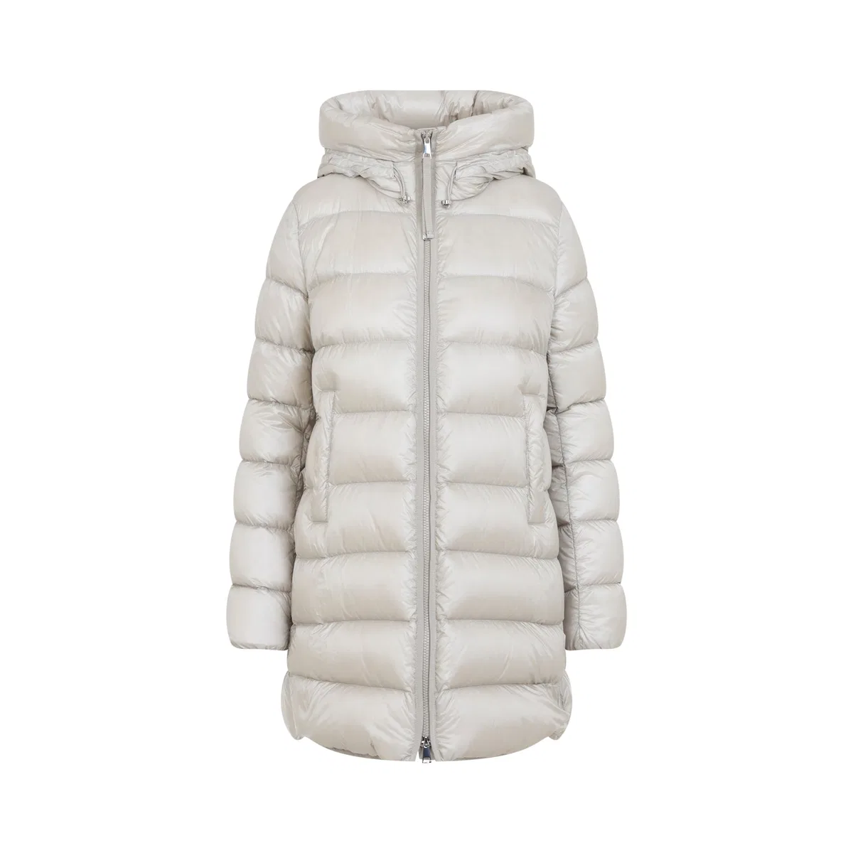 Suyenne Hooded Mid-Length Down Jacket