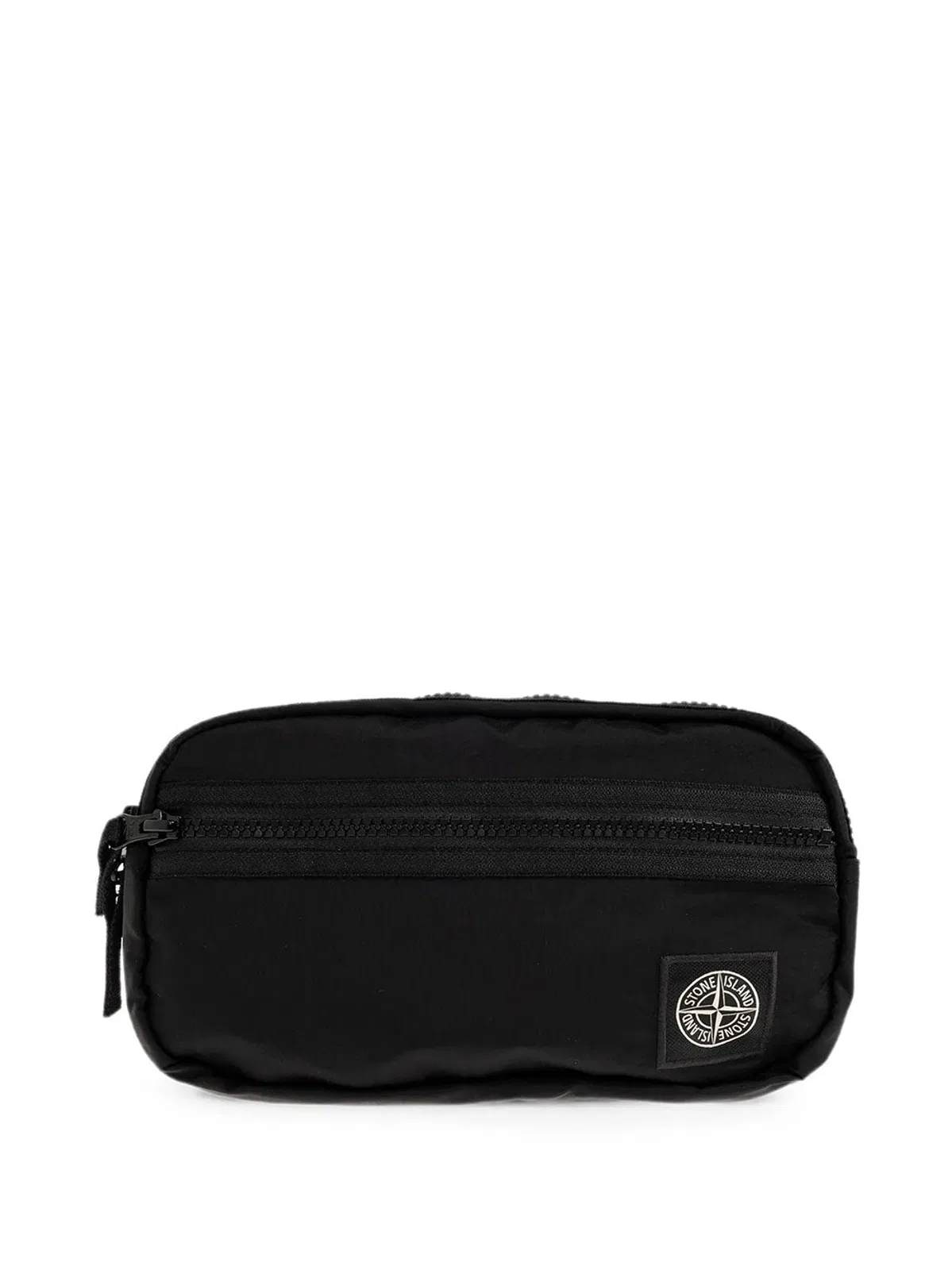 Belt Bag In Nylon With Zip And Compass Badge