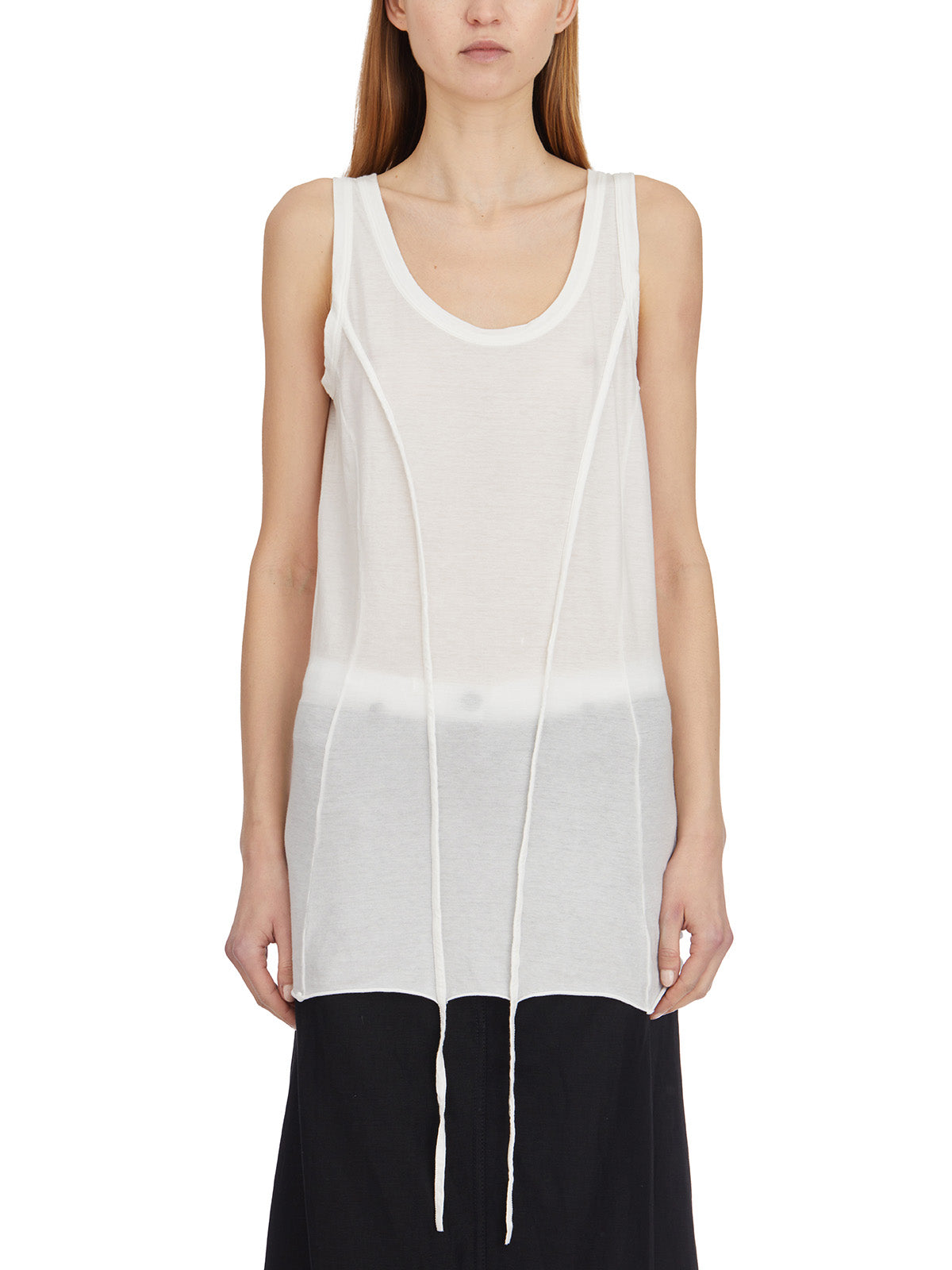 Cotton And Silk Tank Top