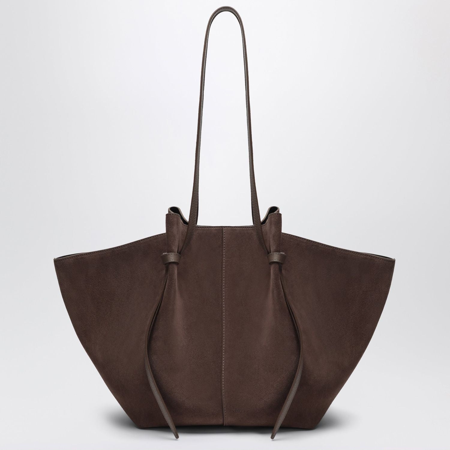 Large Mochi Bag In Nutmeg Suede Leather