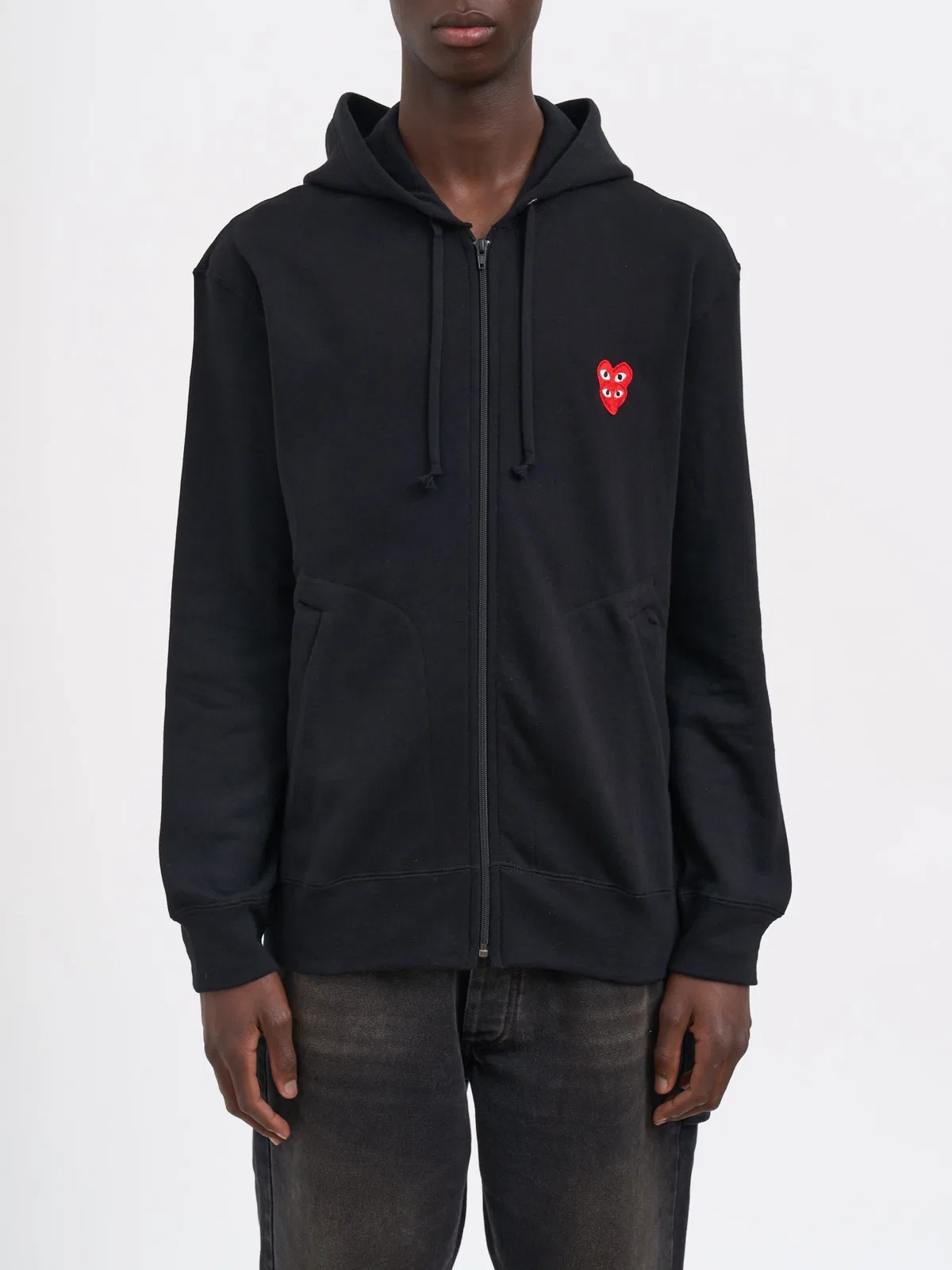 Logo Hoodie With Zip