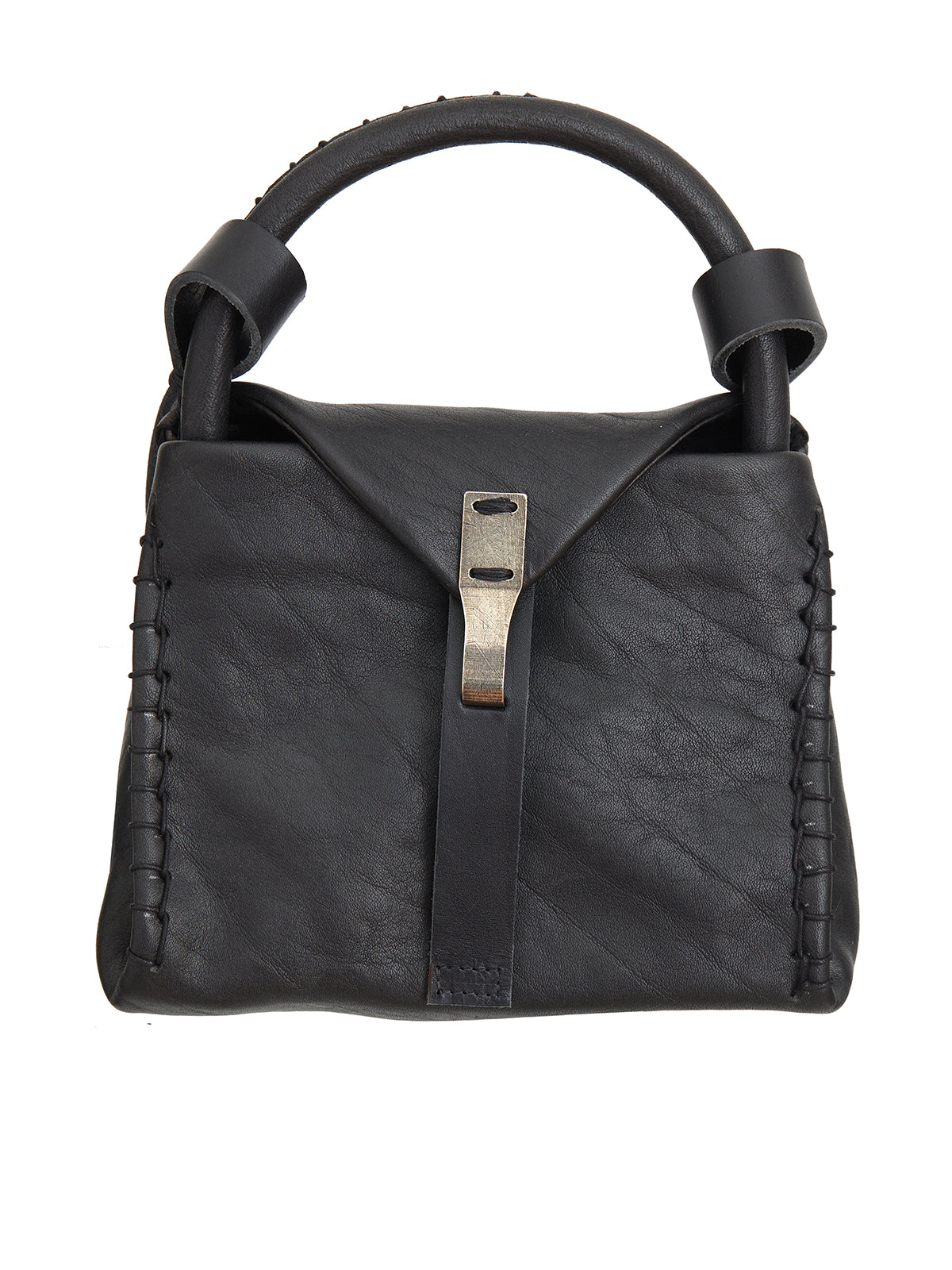 Medium Handle Stitch Leather Bag